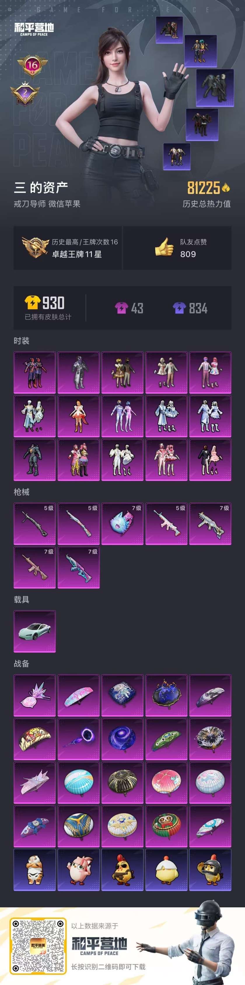 HPSJ3450330和平精英账号详情图4 HPSJ3450330和平精英账号详情图4