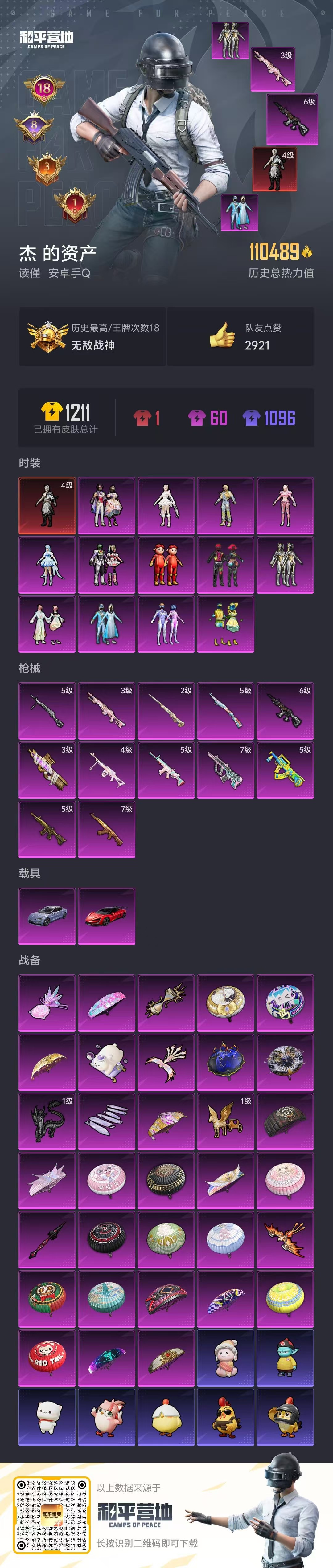 HPSJ3453736和平精英账号详情图4 HPSJ3453736和平精英账号详情图4