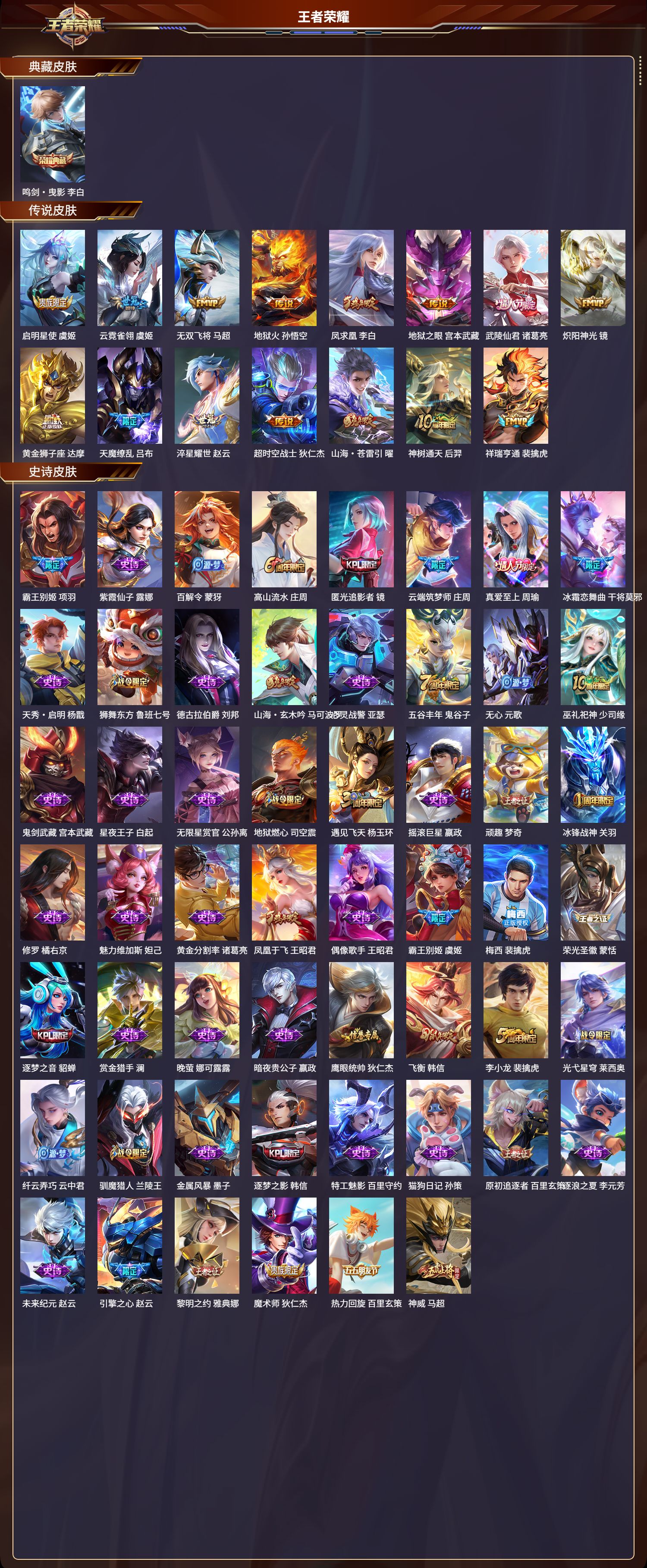 WZCMW416117王者荣耀账号详情图8