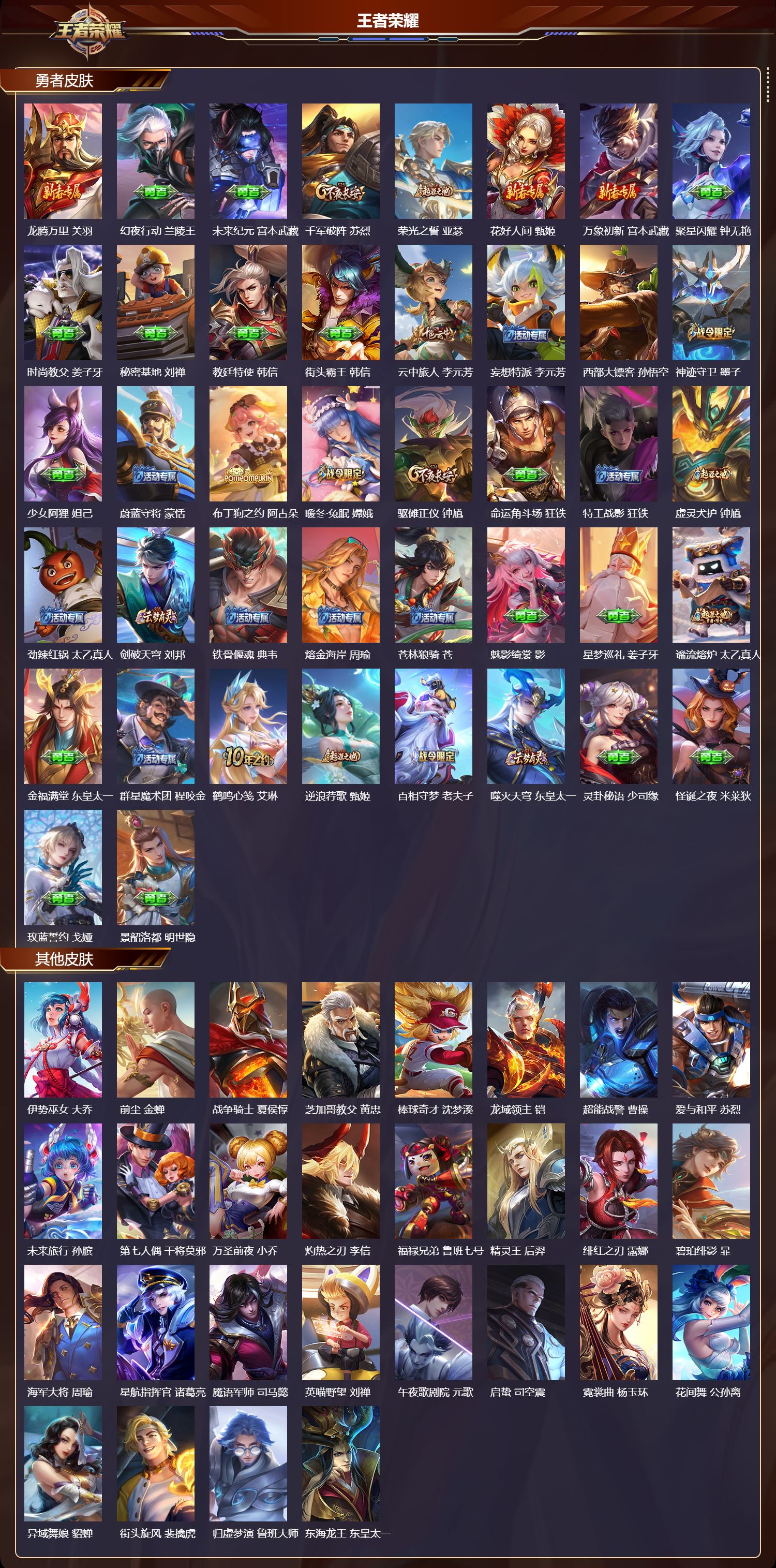 WZQM3476616王者荣耀账号详情图5