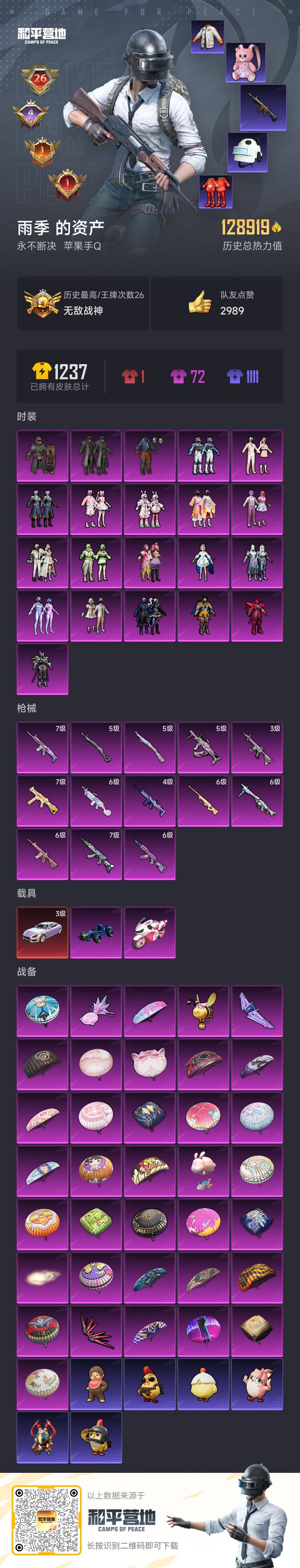 HPSJ3451730和平精英账号详情图4 HPSJ3451730和平精英账号详情图4