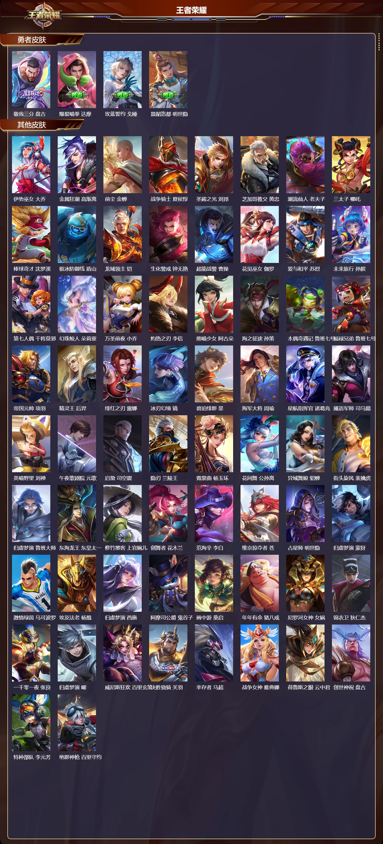 WZQM3476614王者荣耀账号详情图9