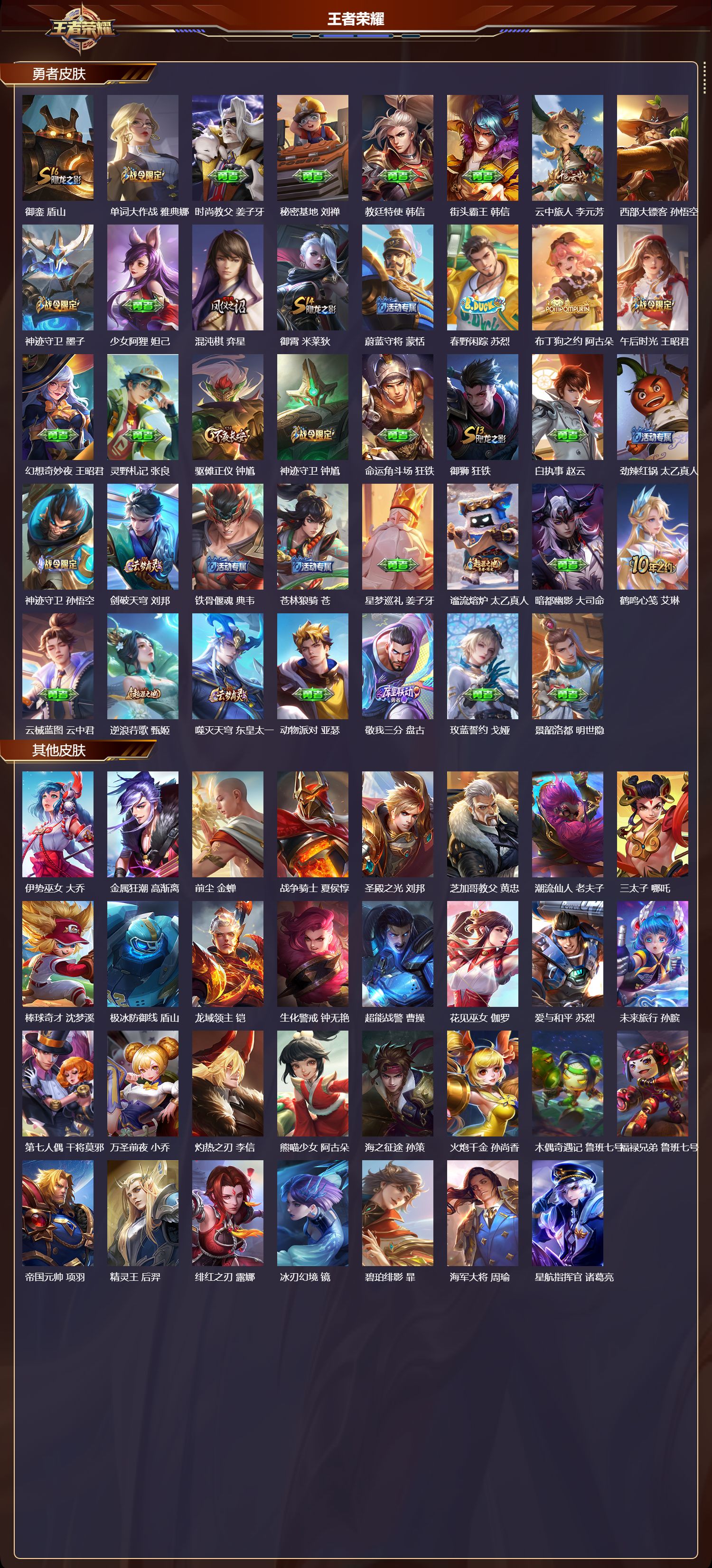 WZMK3476622王者荣耀账号详情图5