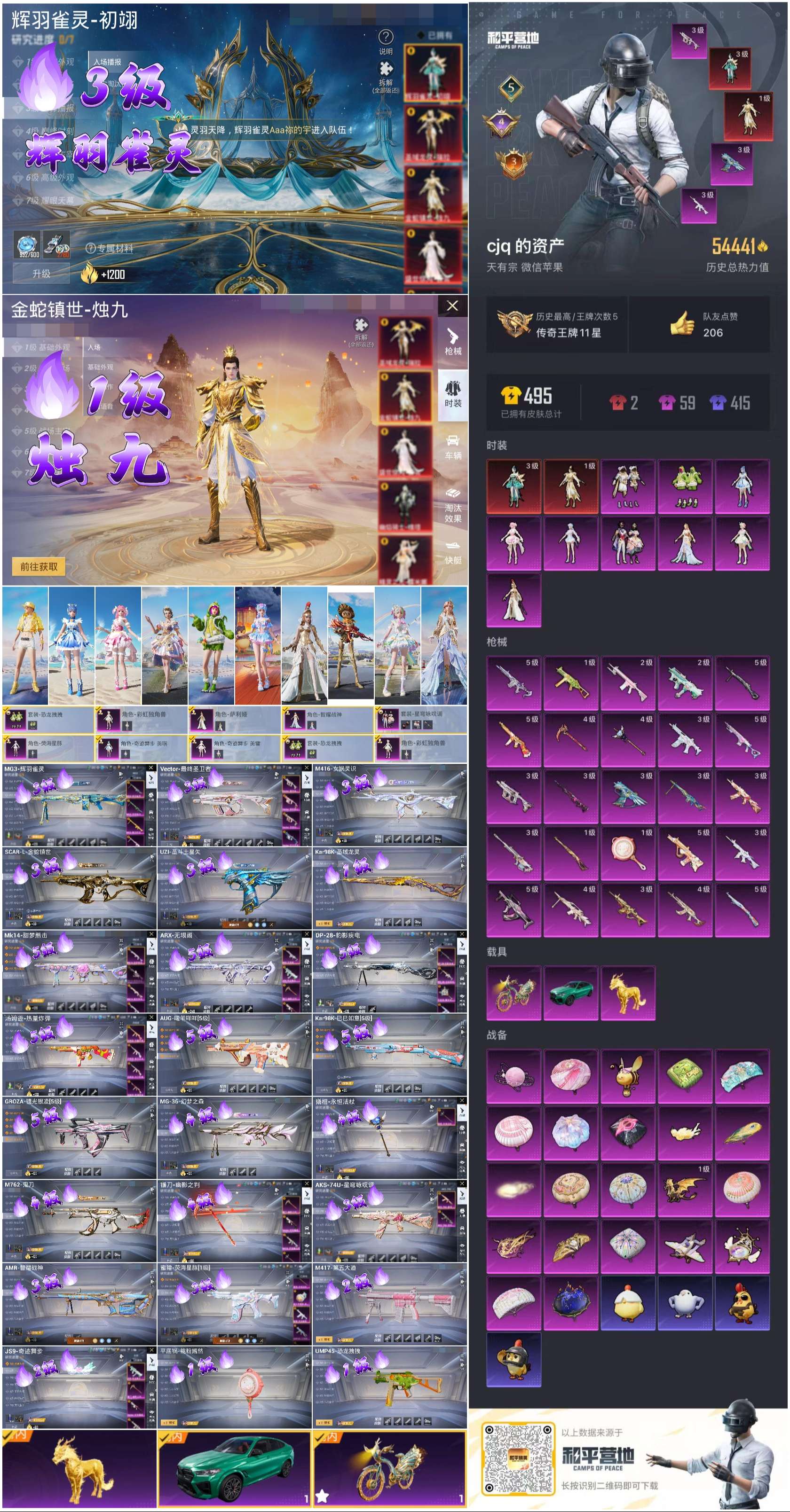 HPSJ3451693和平精英账号详情图3 HPSJ3451693和平精英账号详情图3