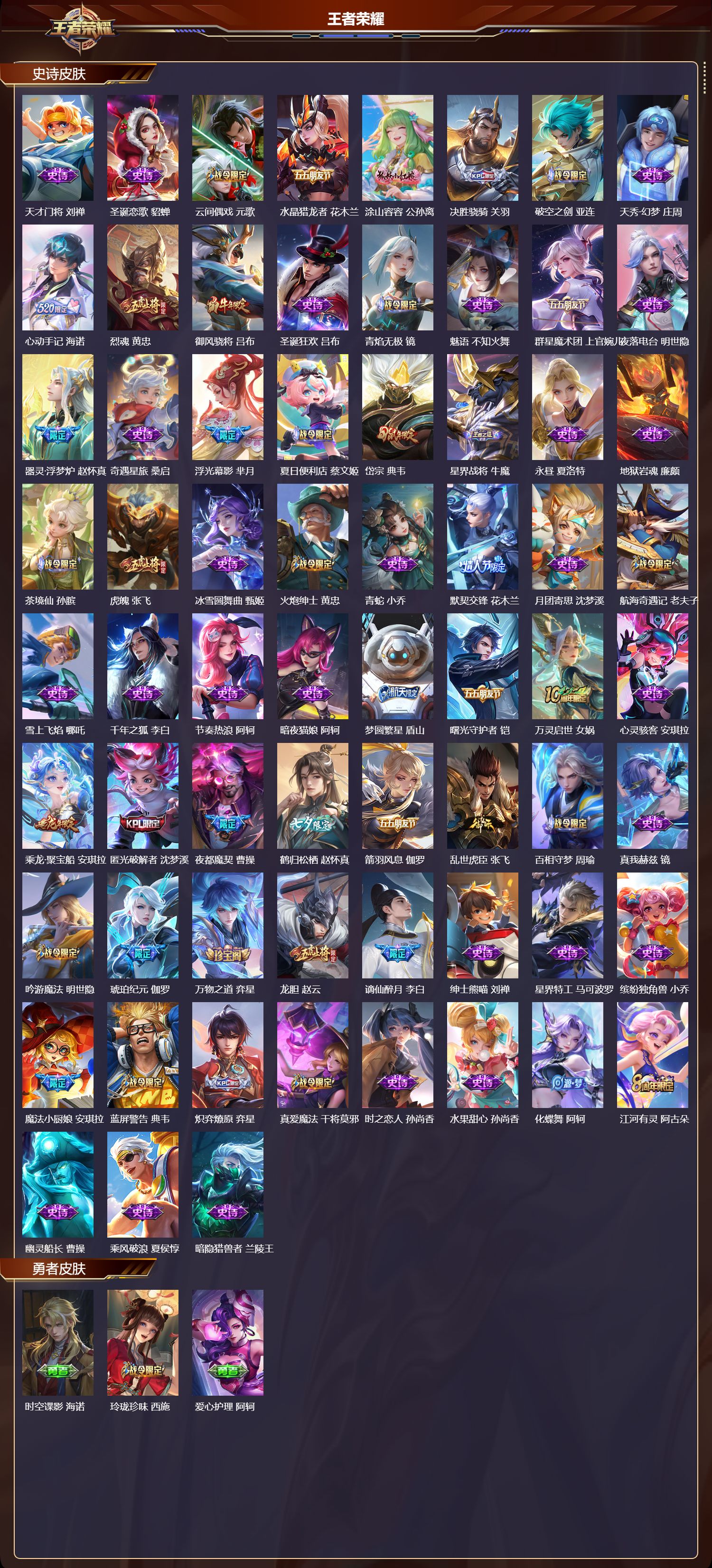 WZQM3476614王者荣耀账号详情图6