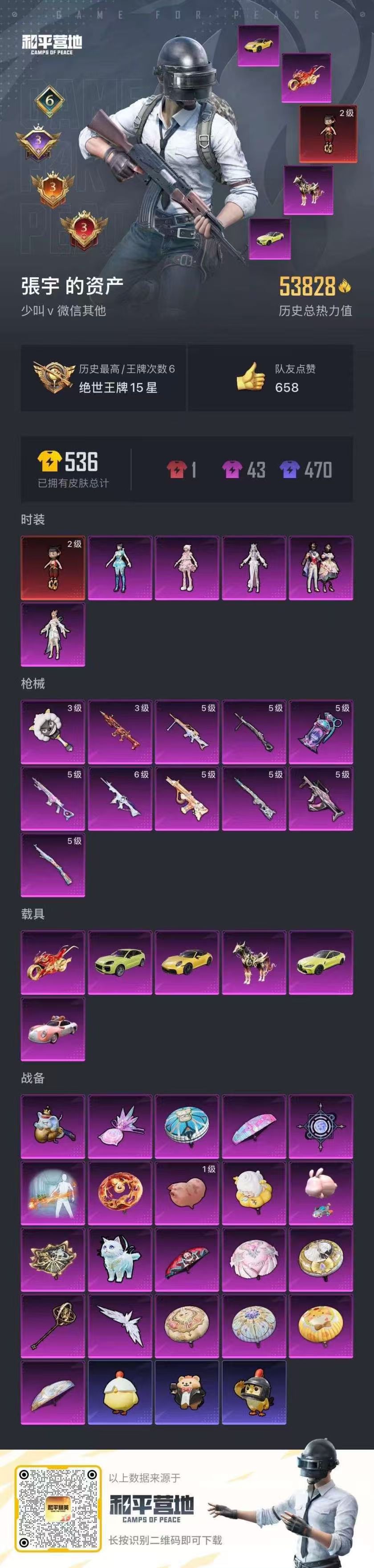 HPSJ3452059和平精英账号详情图3 HPSJ3452059和平精英账号详情图3