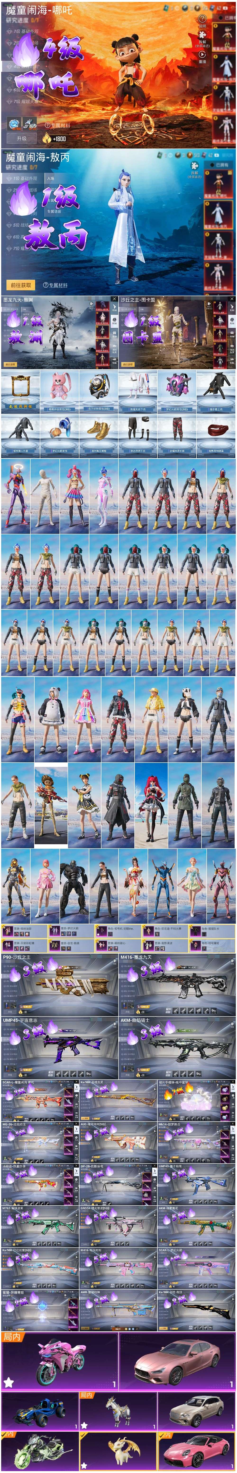 HPSJ3454924和平精英账号详情图2