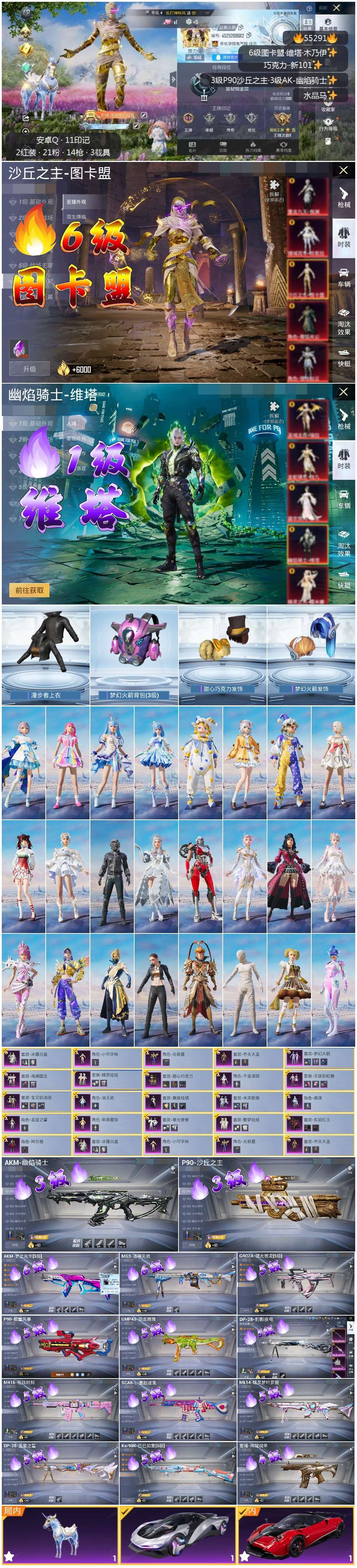 HPSJ3454920和平精英账号详情图4