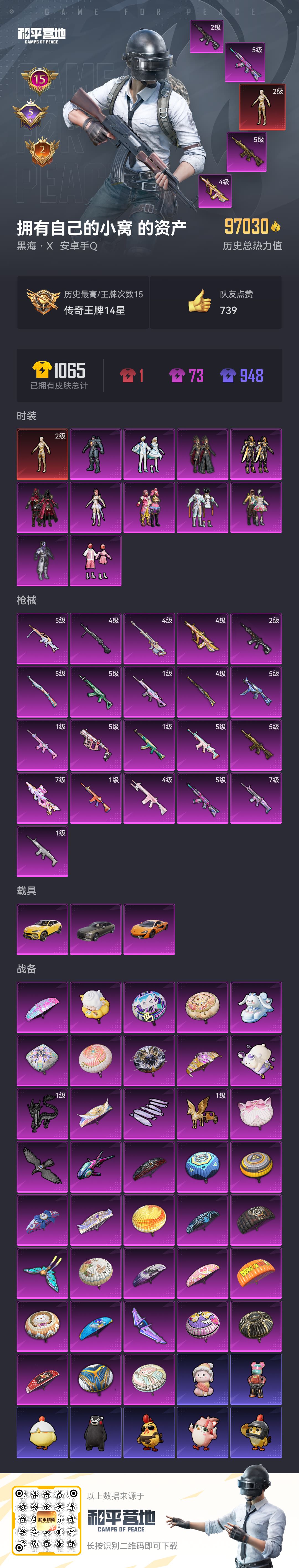 HPCMW414576和平精英账号详情图2