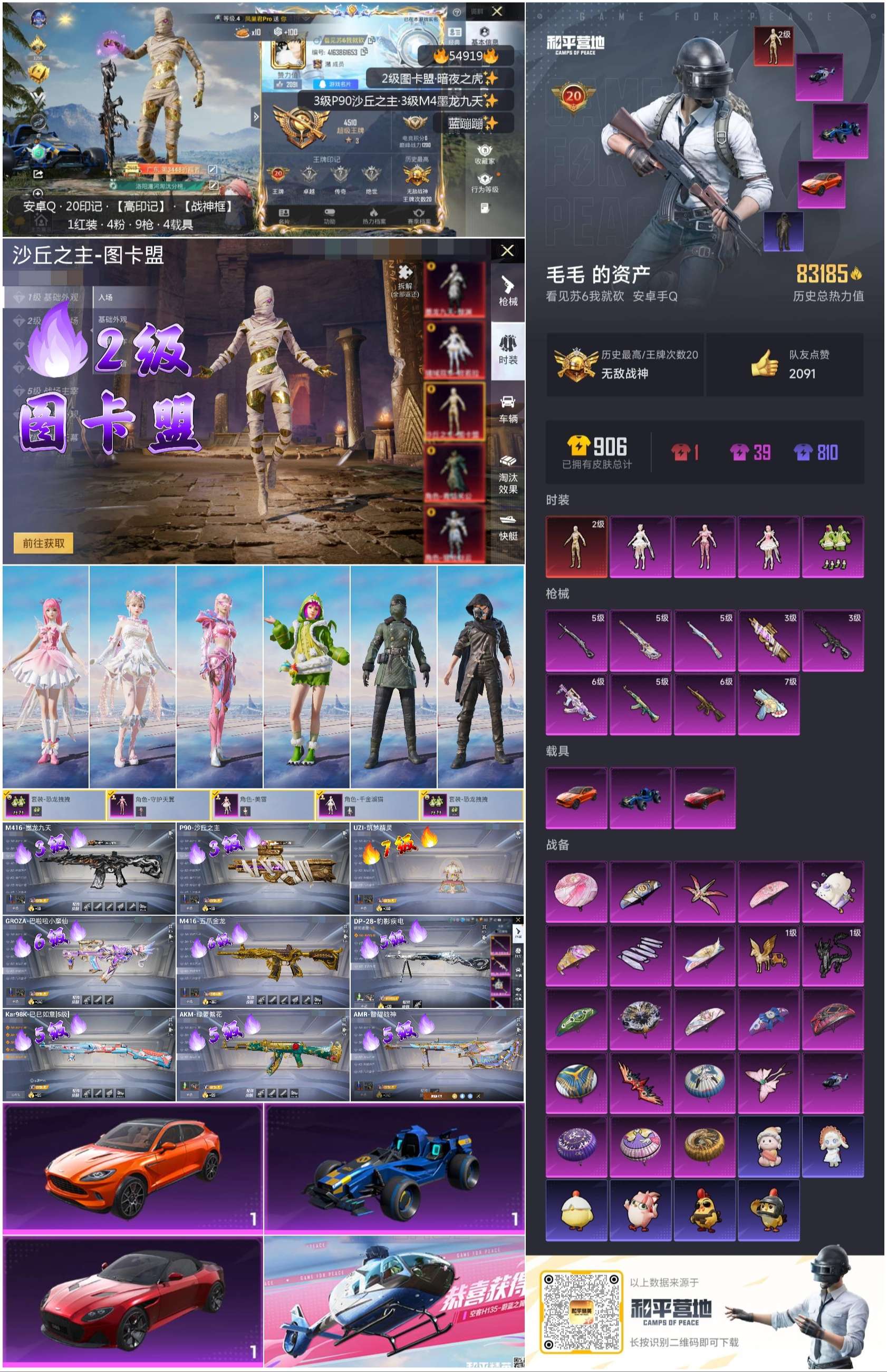 HPSJ3452042和平精英账号详情图2 HPSJ3452042和平精英账号详情图2