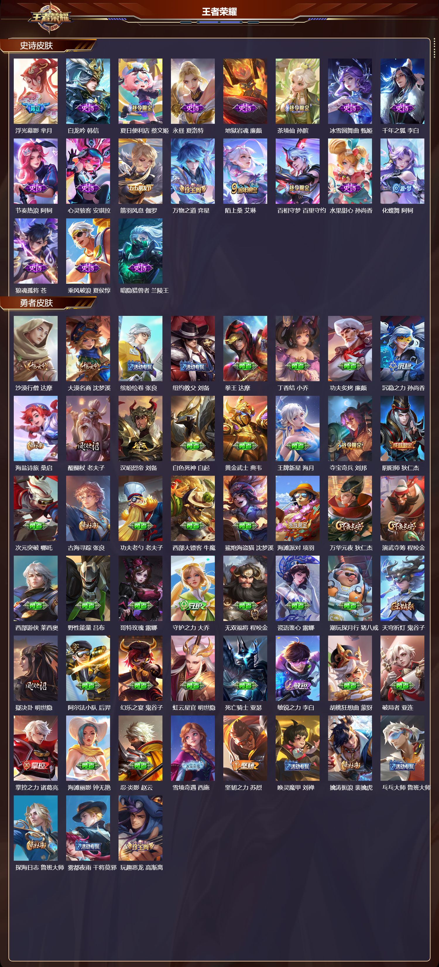 WZMK3476623王者荣耀账号详情图3 WZMK3476623王者荣耀账号详情图3