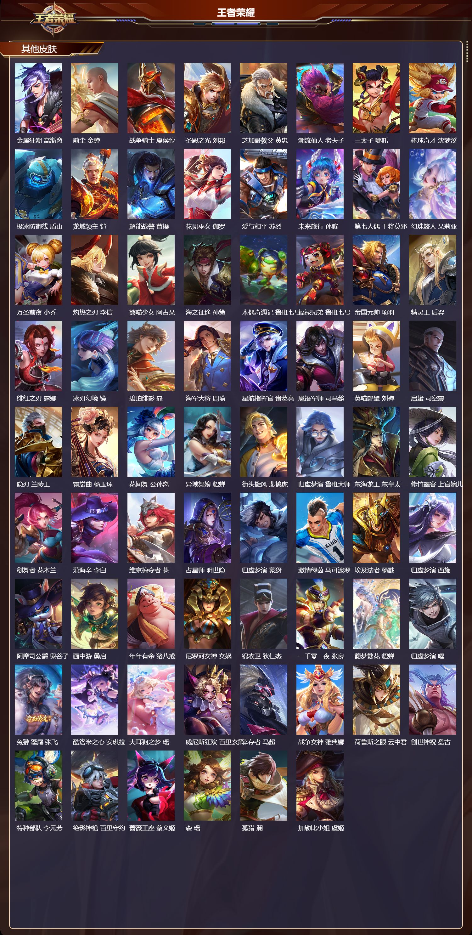 WZQM3476611王者荣耀账号详情图8