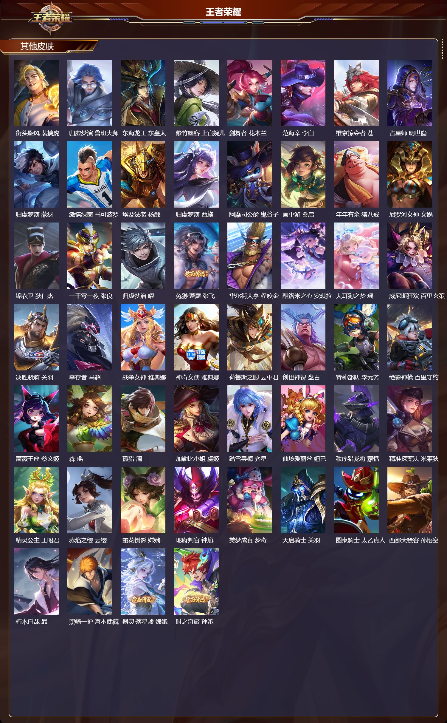 WZMK3476644王者荣耀账号详情图7