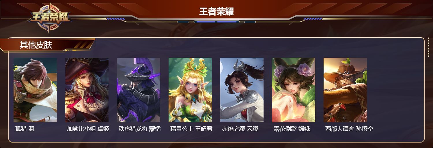 WZMK3476620王者荣耀账号详情图5