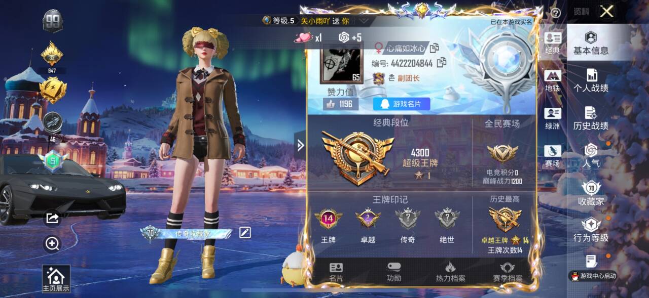 HPCMW49877和平精英账号详情图2