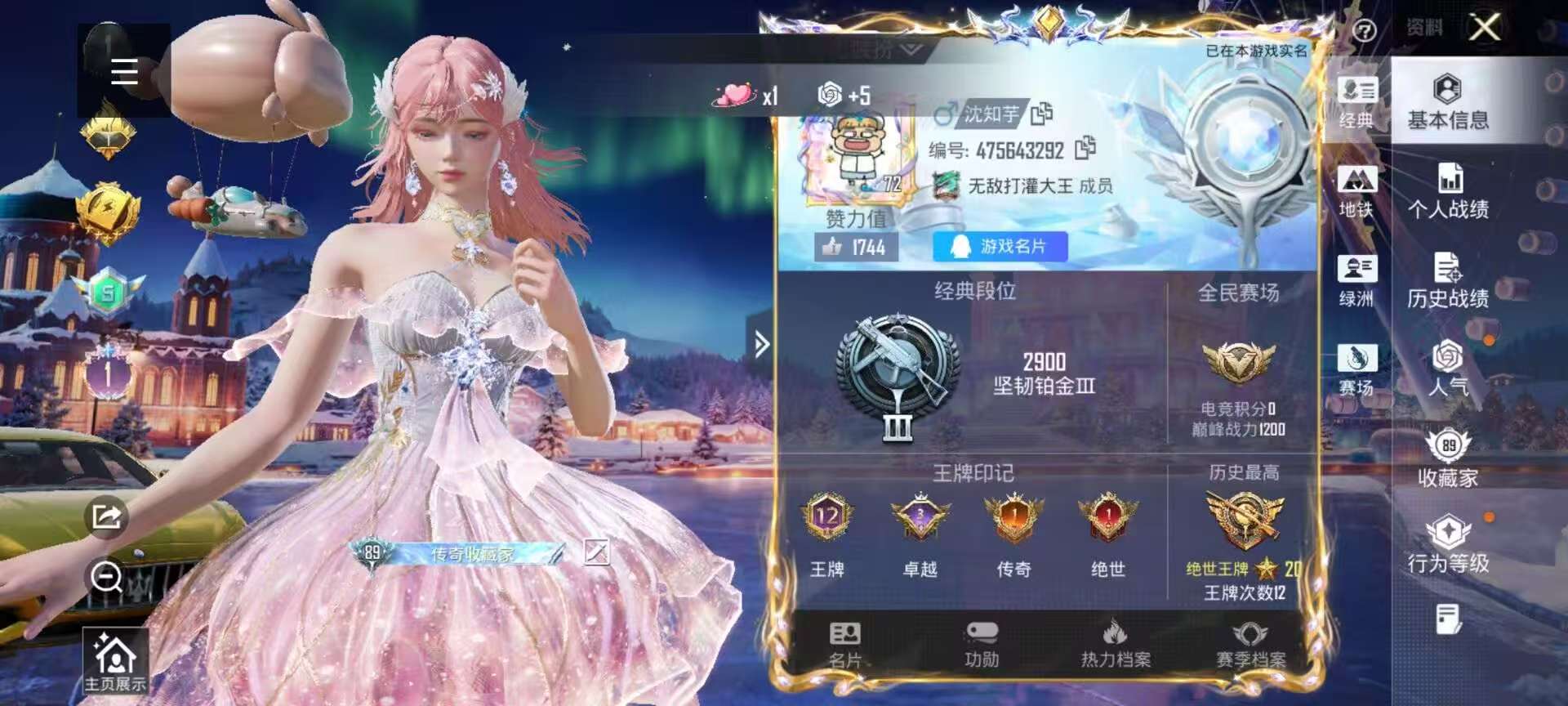 HPSJ3454937和平精英账号详情图2 HPSJ3454937和平精英账号详情图2