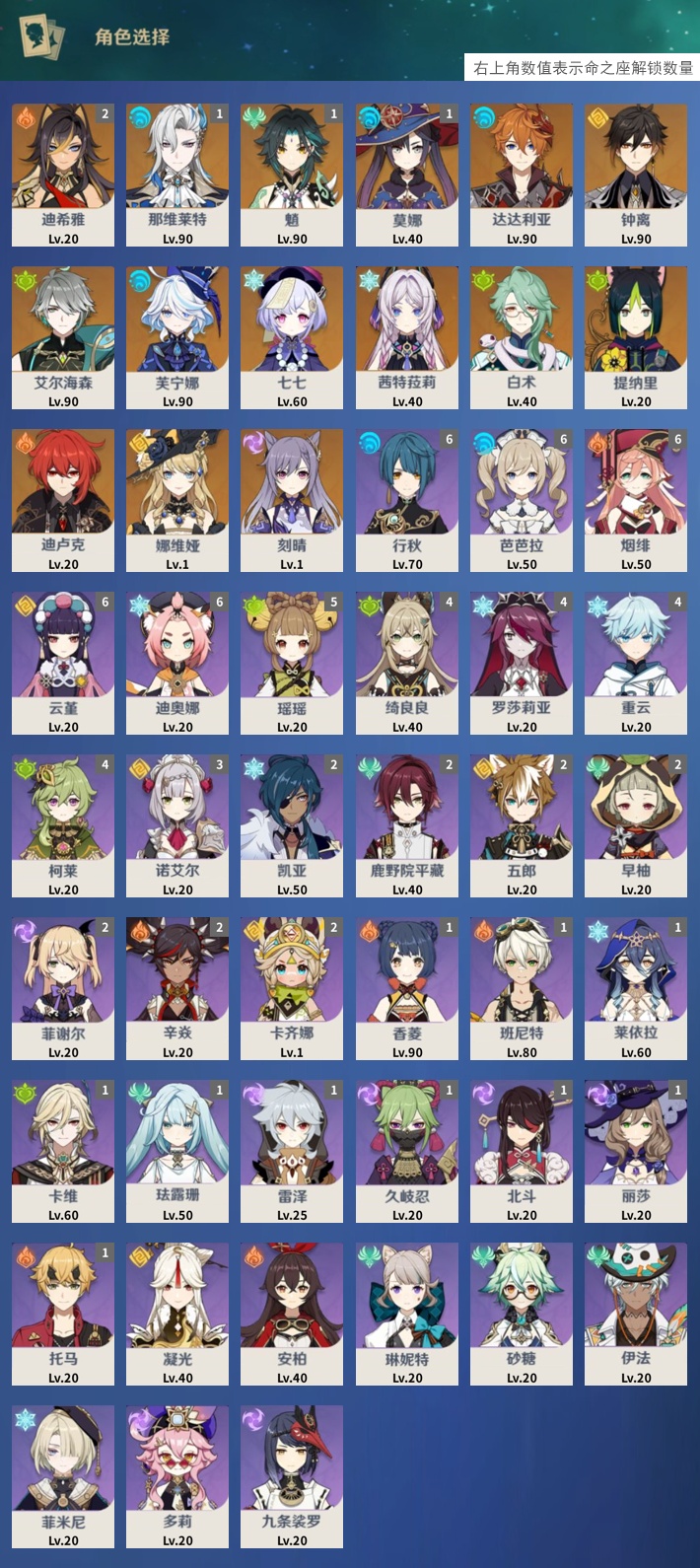 YSMK317056原神账号详情图3