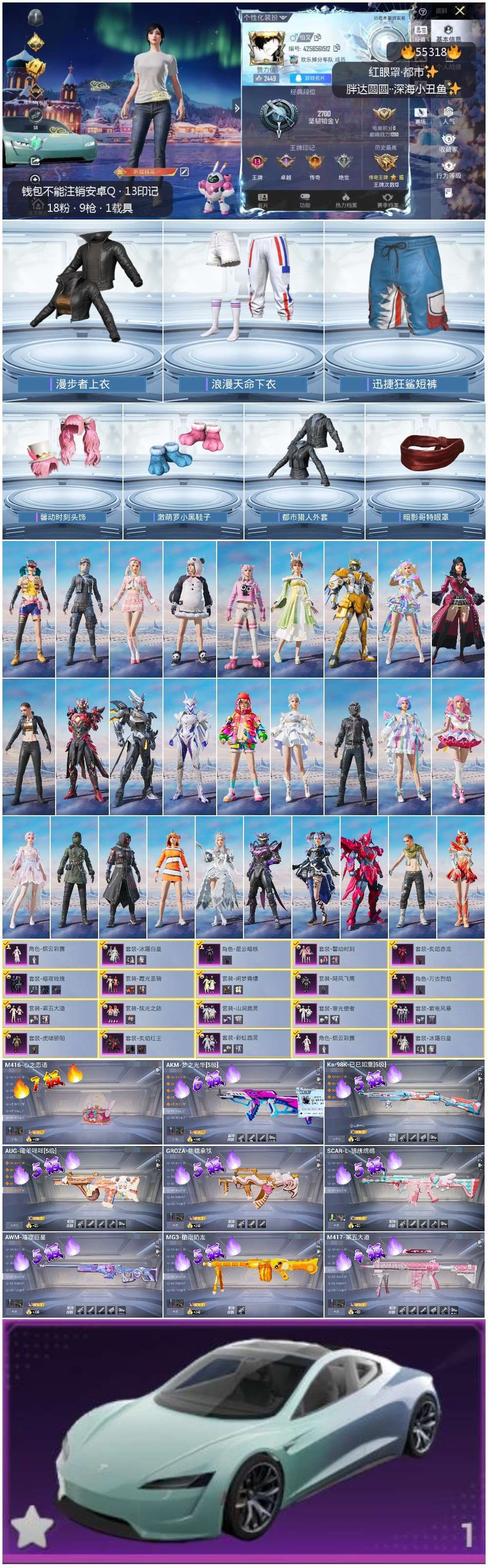 HPSJ3454882和平精英账号详情图4