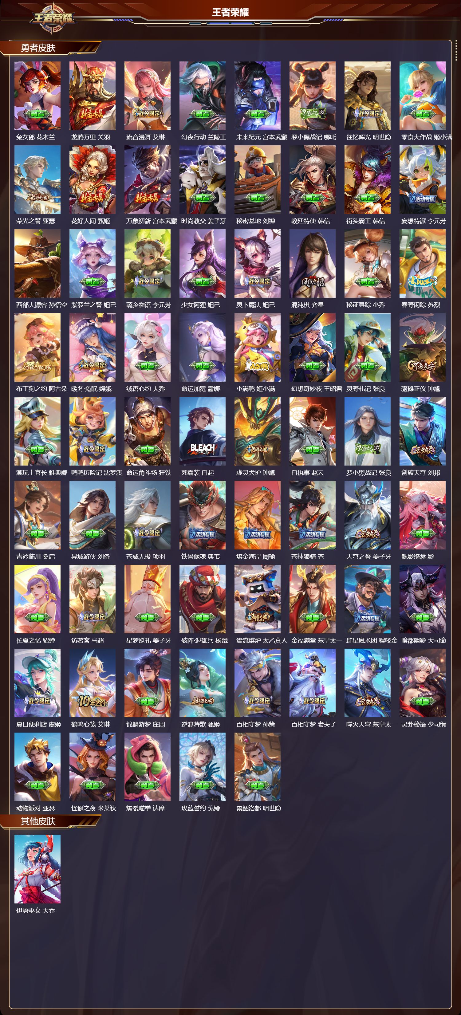 WZQM3476611王者荣耀账号详情图7