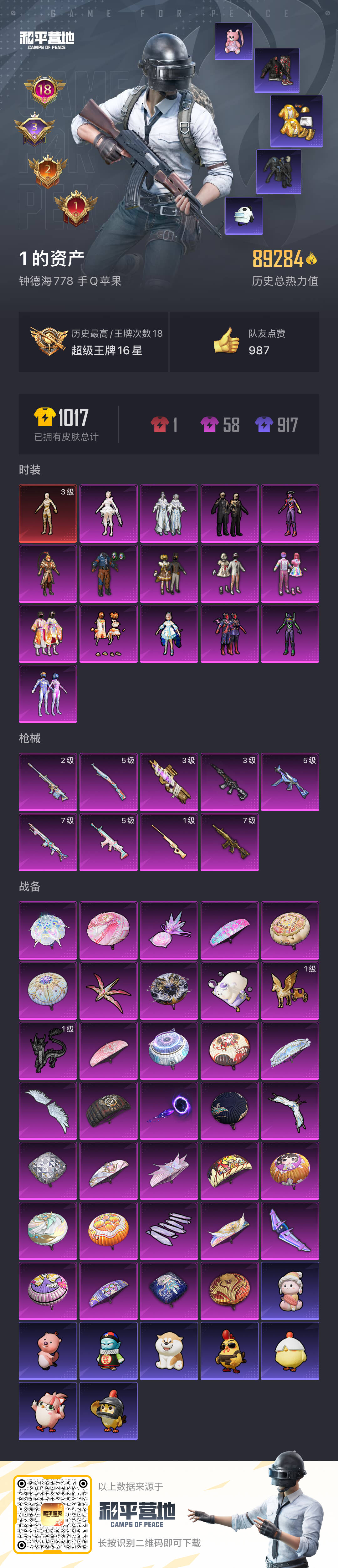 HPSJ3452054和平精英账号详情图4 HPSJ3452054和平精英账号详情图4