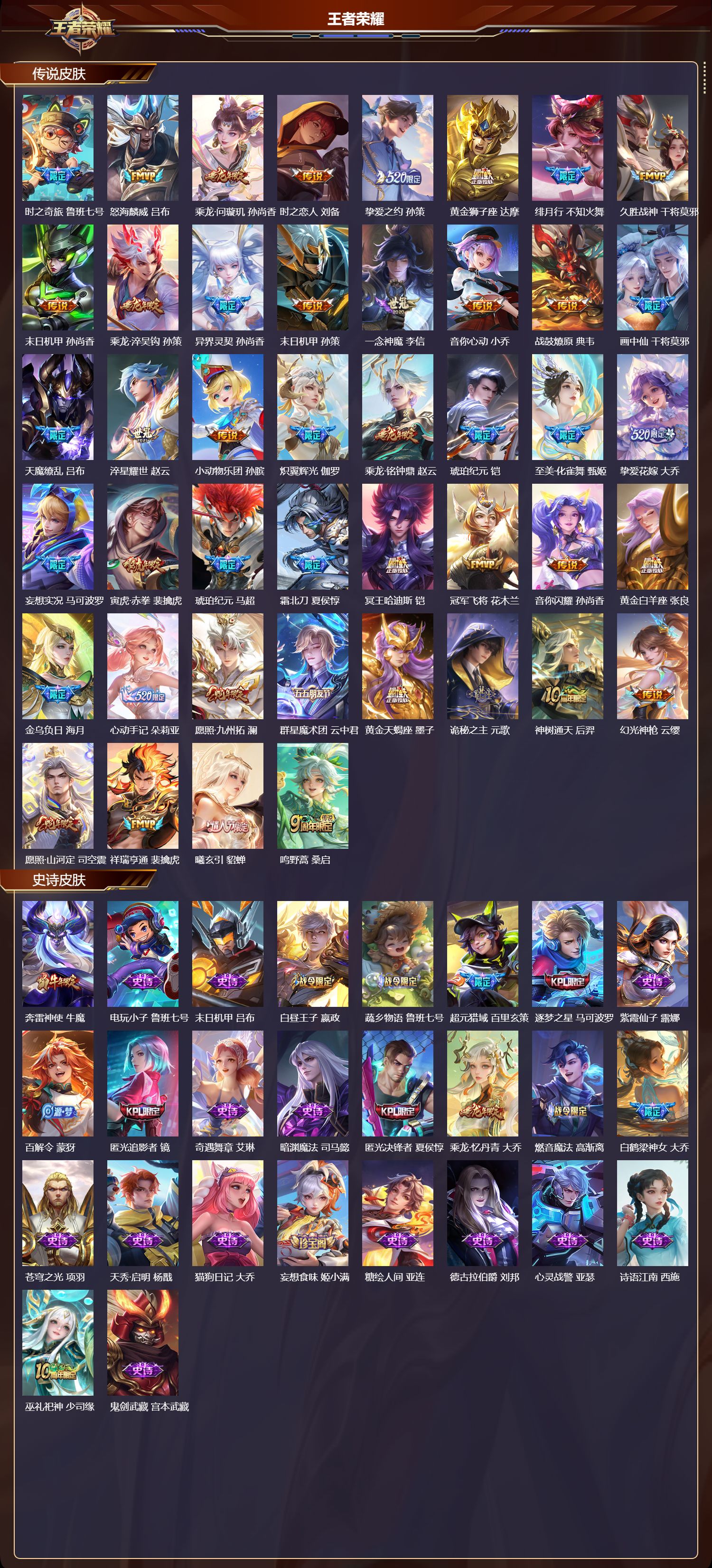 WZQM3476614王者荣耀账号详情图4