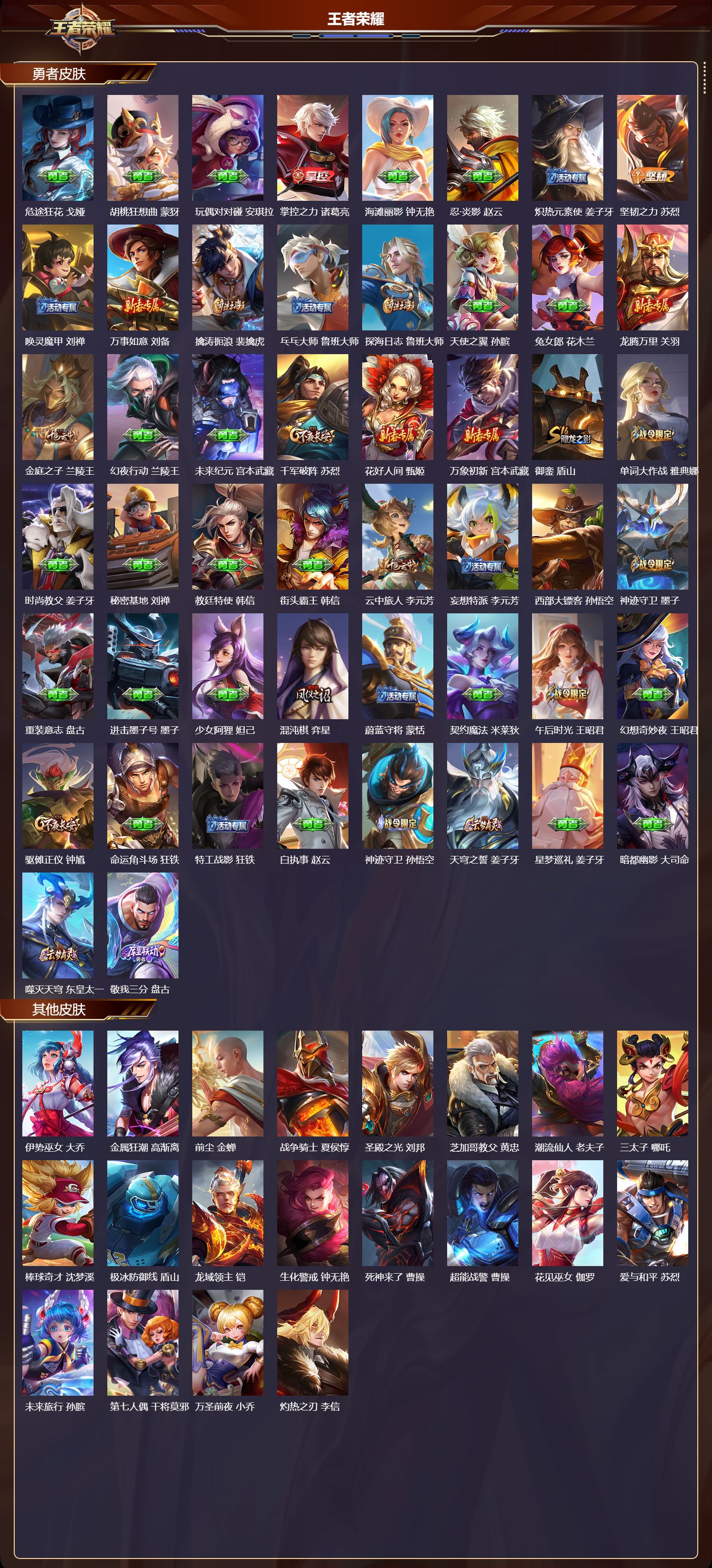 WZQM3476617王者荣耀账号详情图6