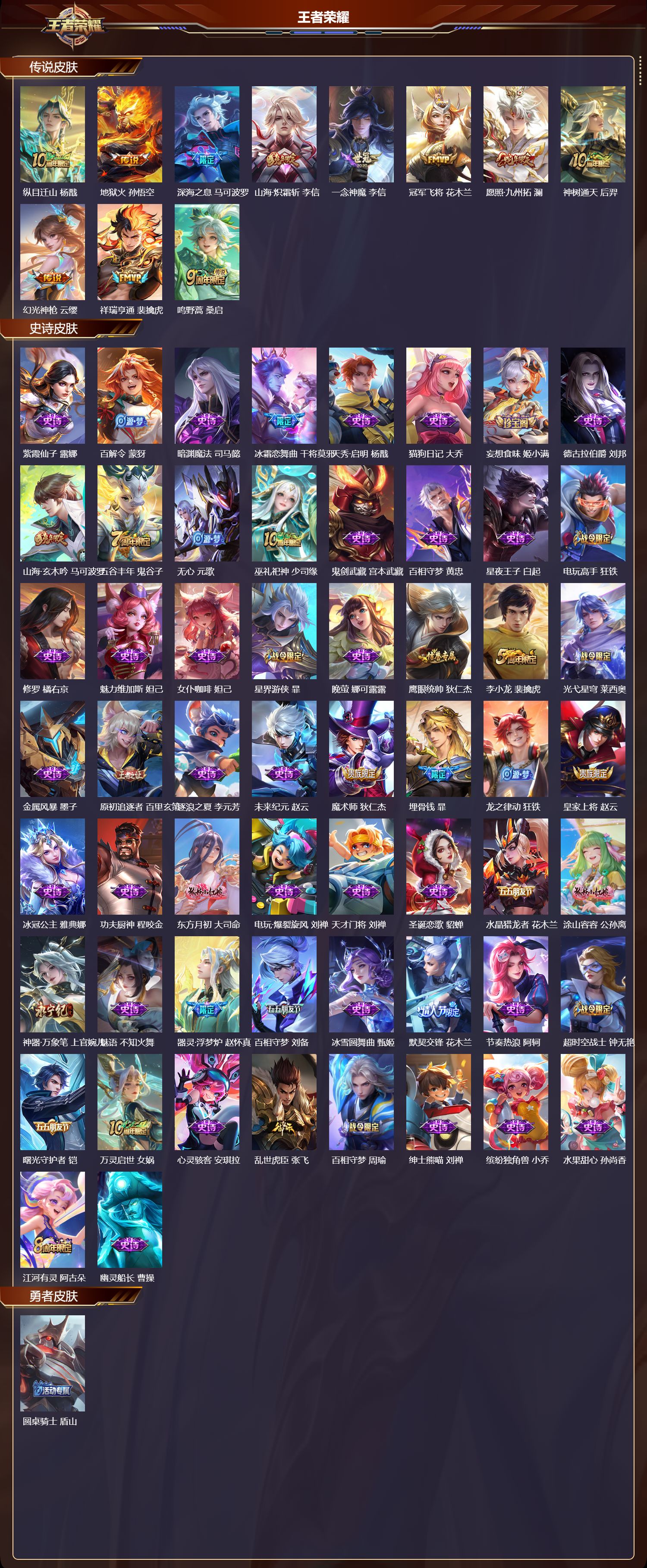 WZCMW3480471王者荣耀账号详情图13 WZCMW3480471王者荣耀账号详情图13