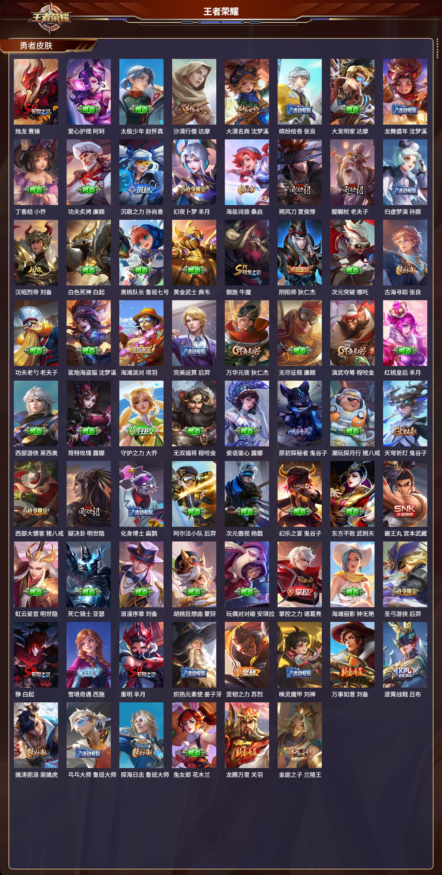 WZCMW416140王者荣耀账号详情图7