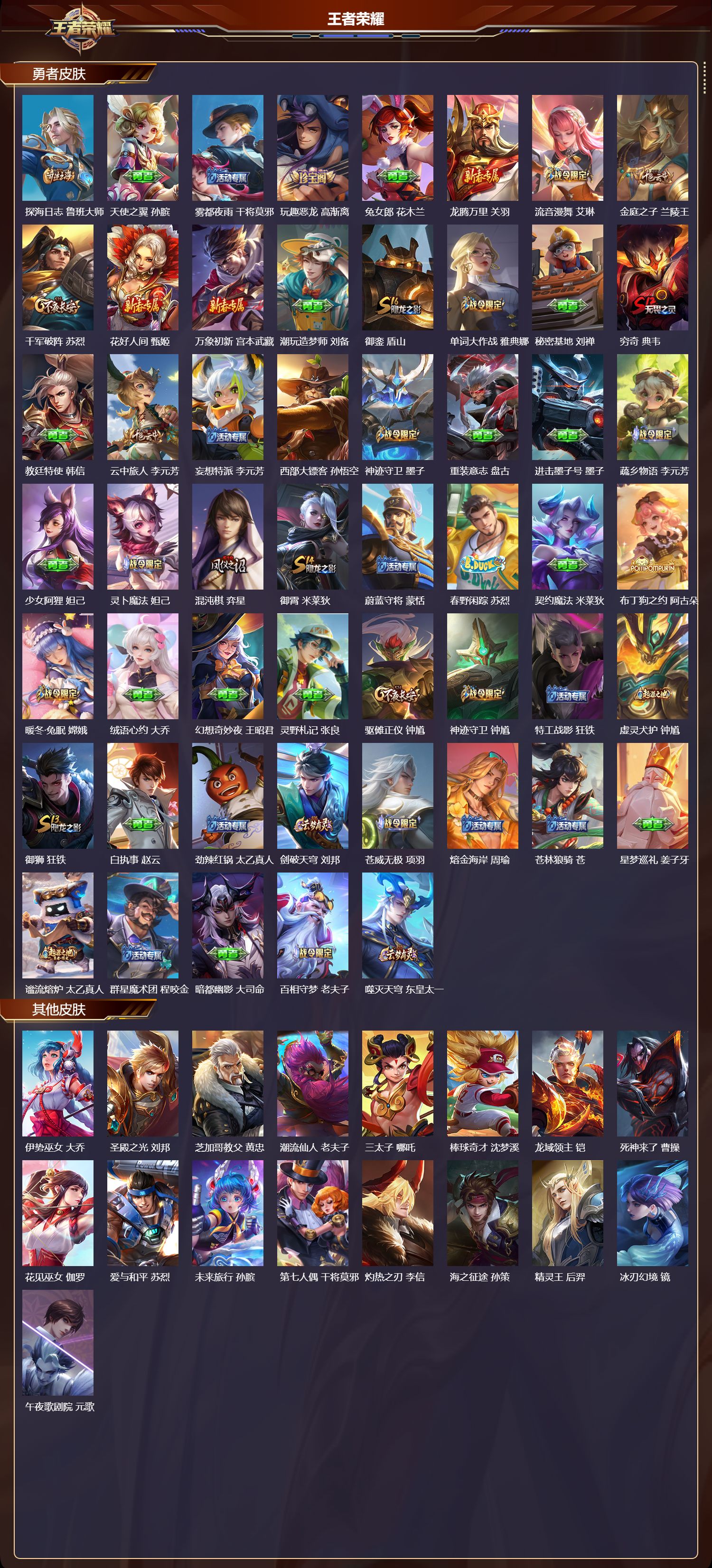 WZQM3479185王者荣耀账号详情图6