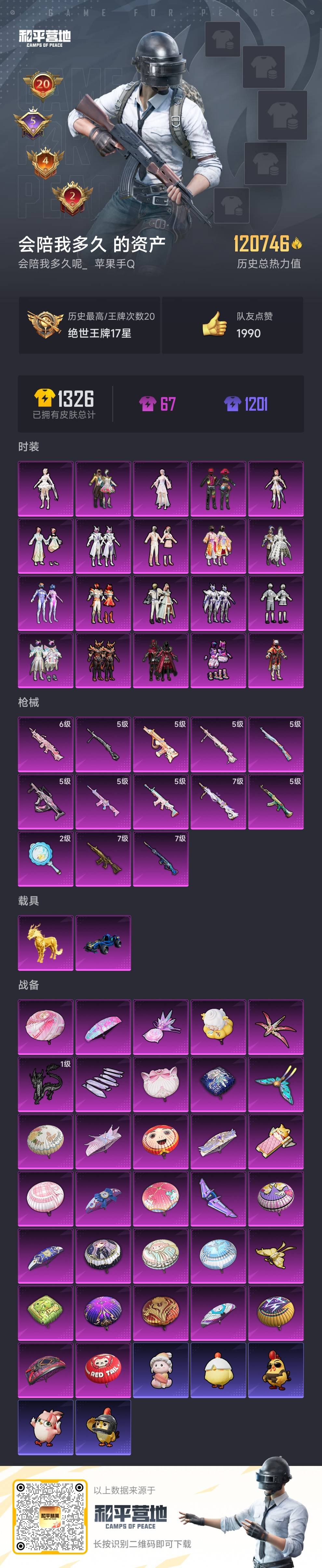 HPSJ3452687和平精英账号详情图4