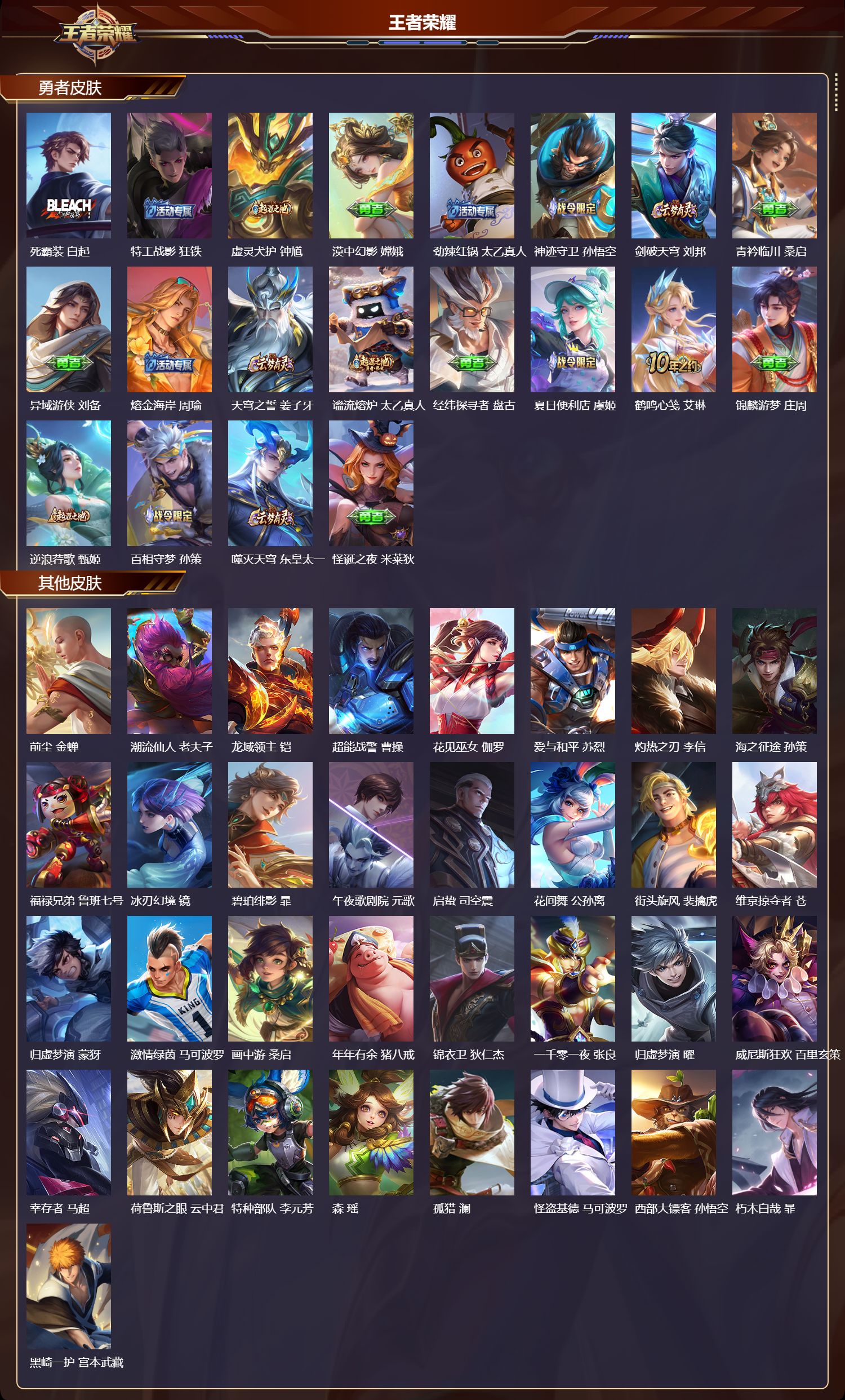 WZQM3479205王者荣耀账号详情图5