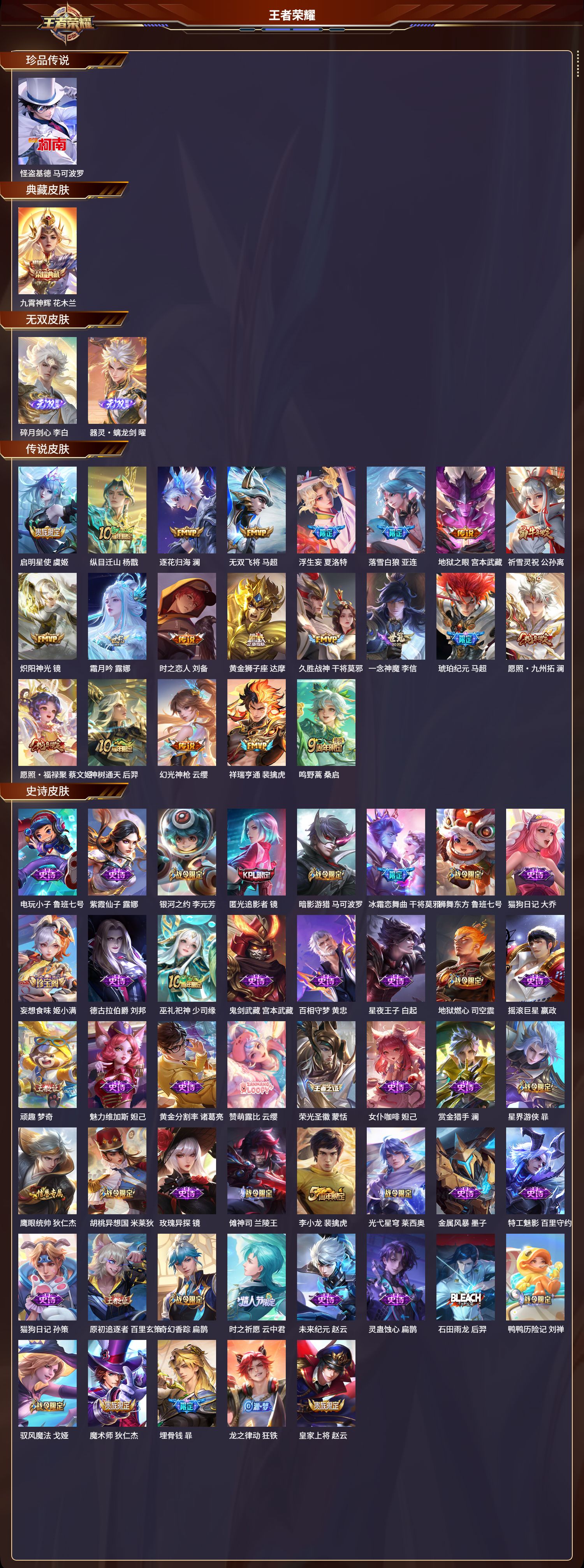 WZCMW416169王者荣耀账号详情图6