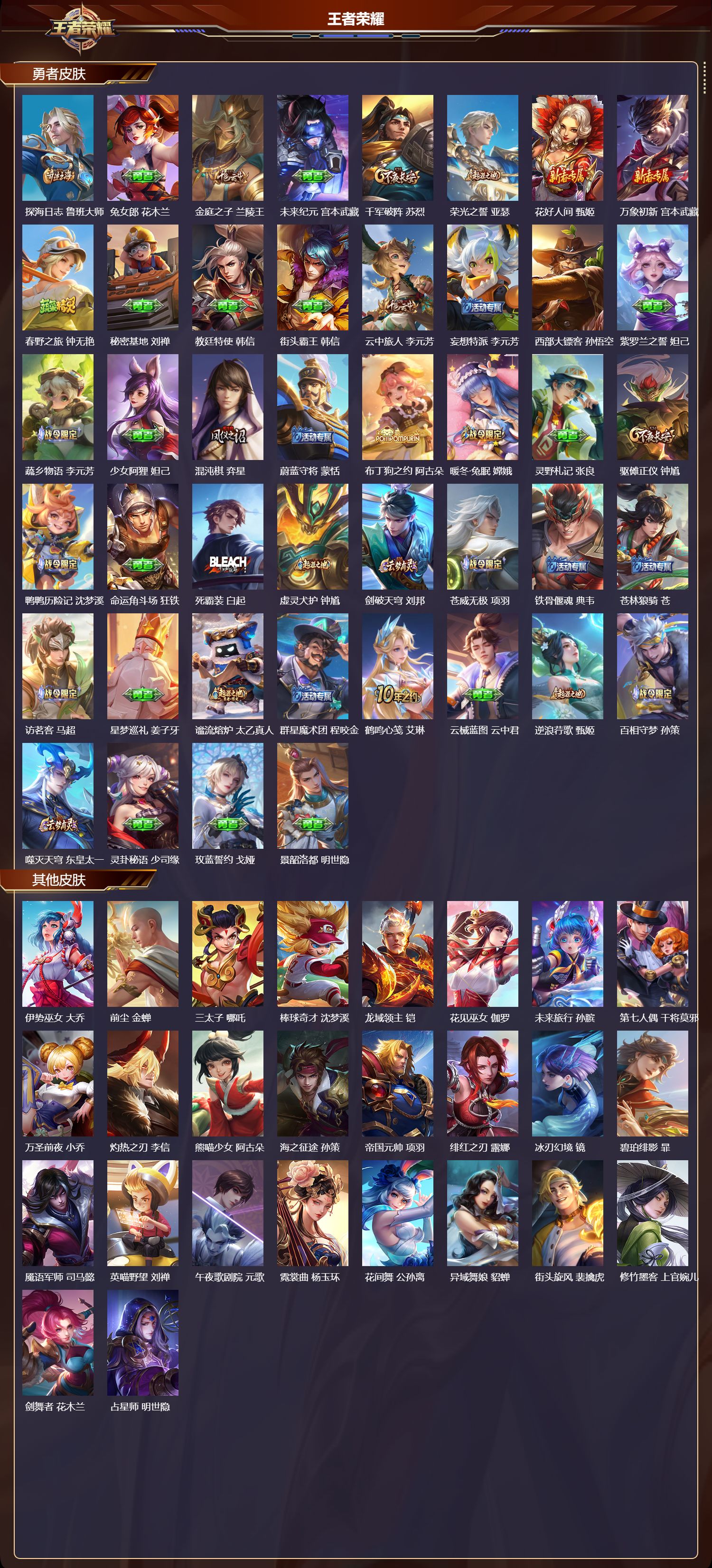 WZQM3479161王者荣耀账号详情图5