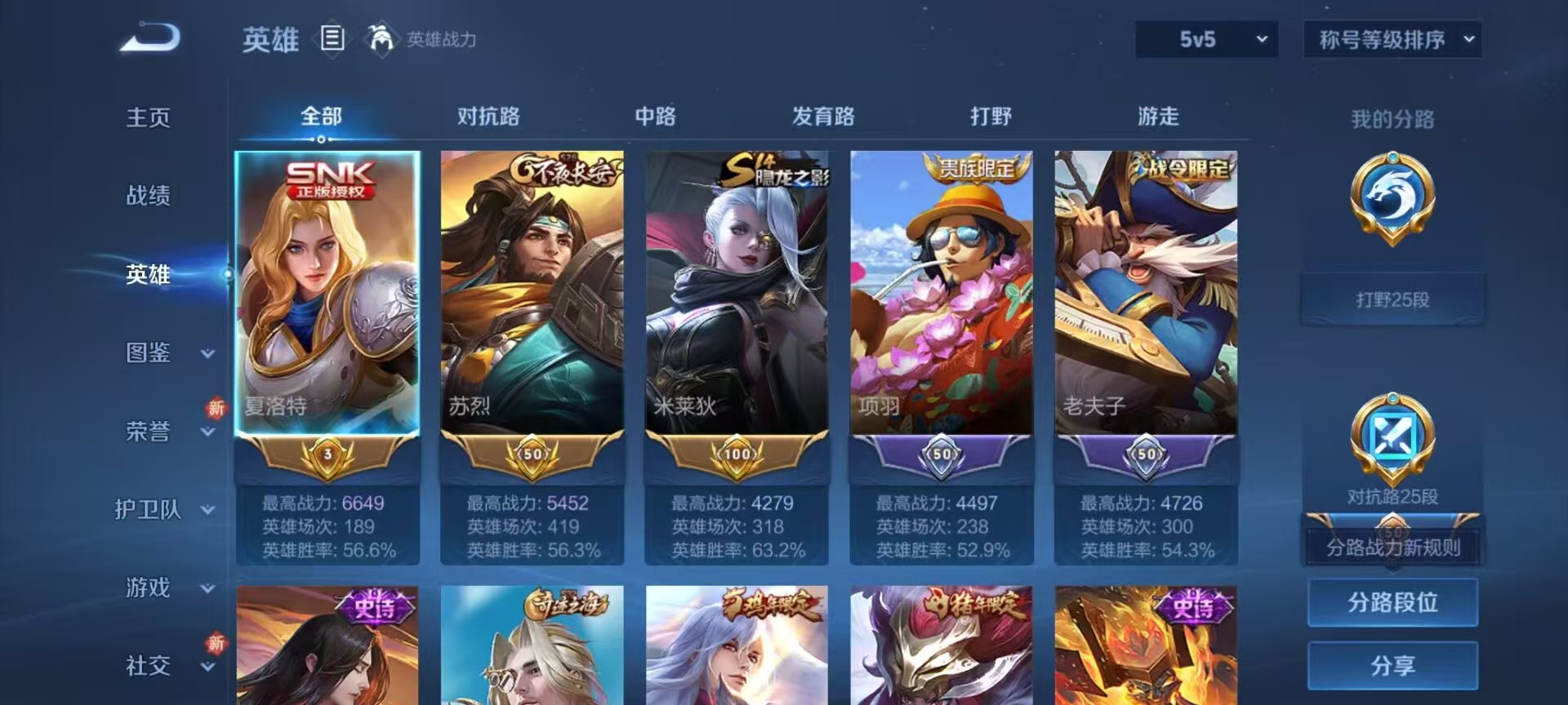 WZCMW416141王者荣耀账号详情图6