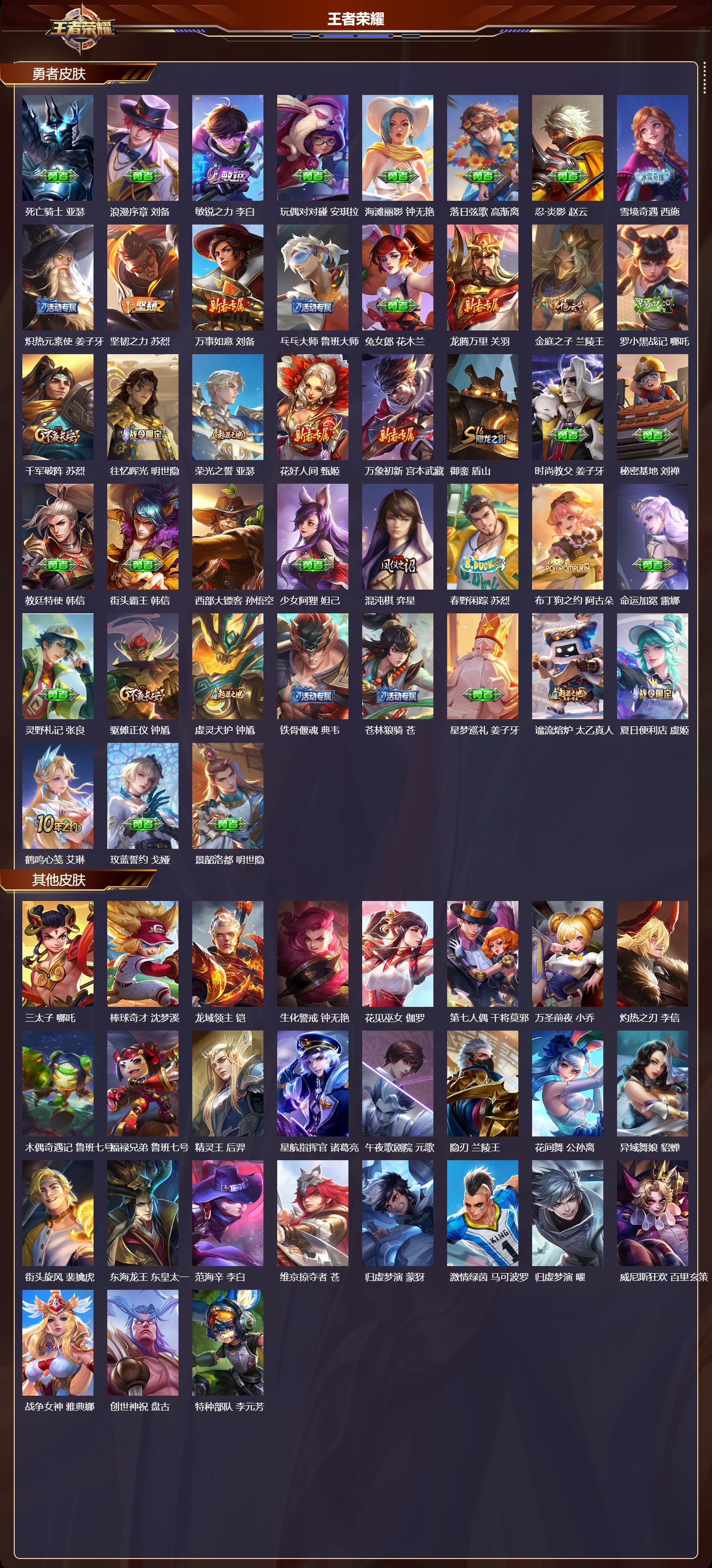 WZMK3479201王者荣耀账号详情图3 WZMK3479201王者荣耀账号详情图3