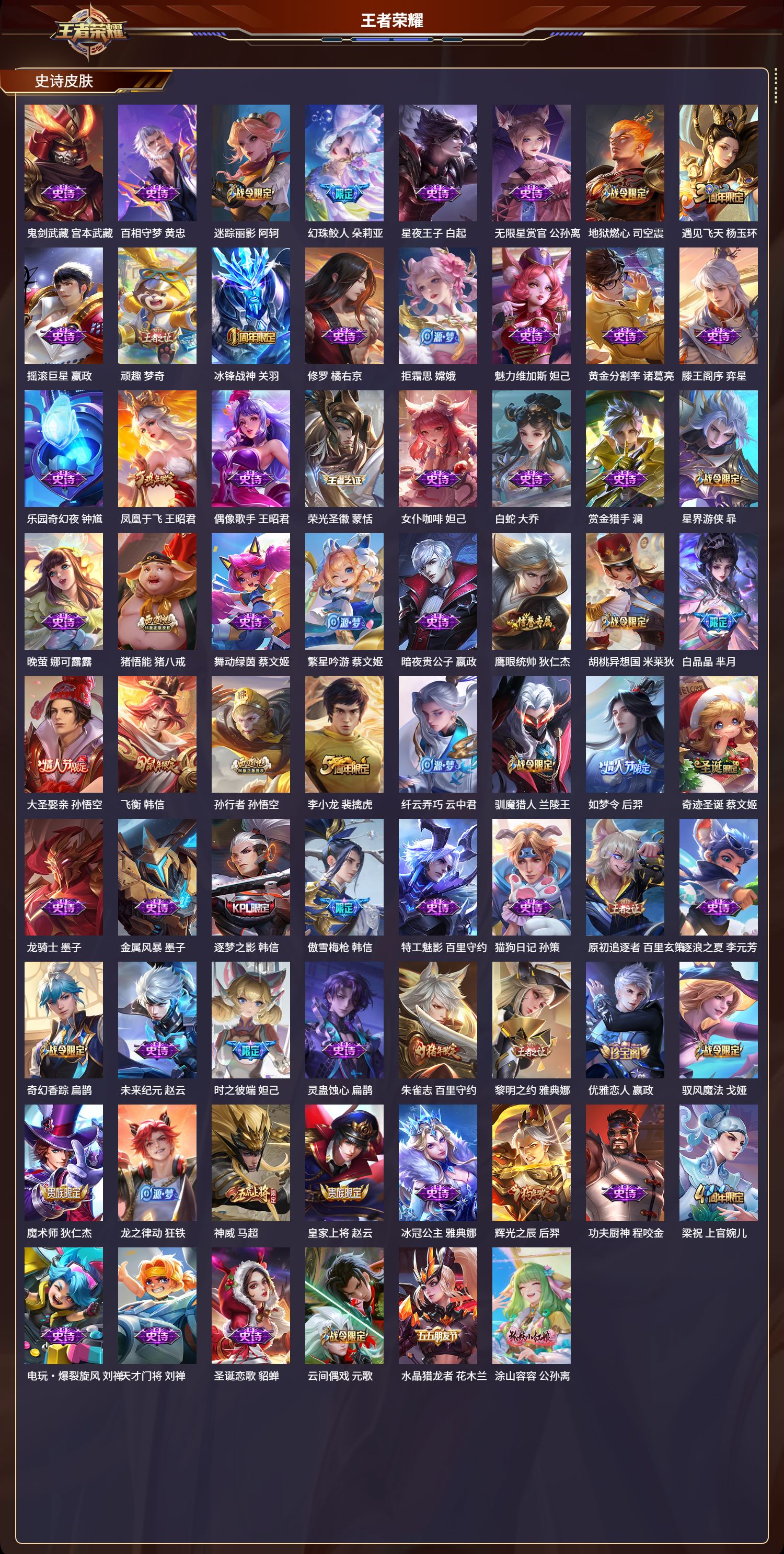 WZCMW416121王者荣耀账号详情图7