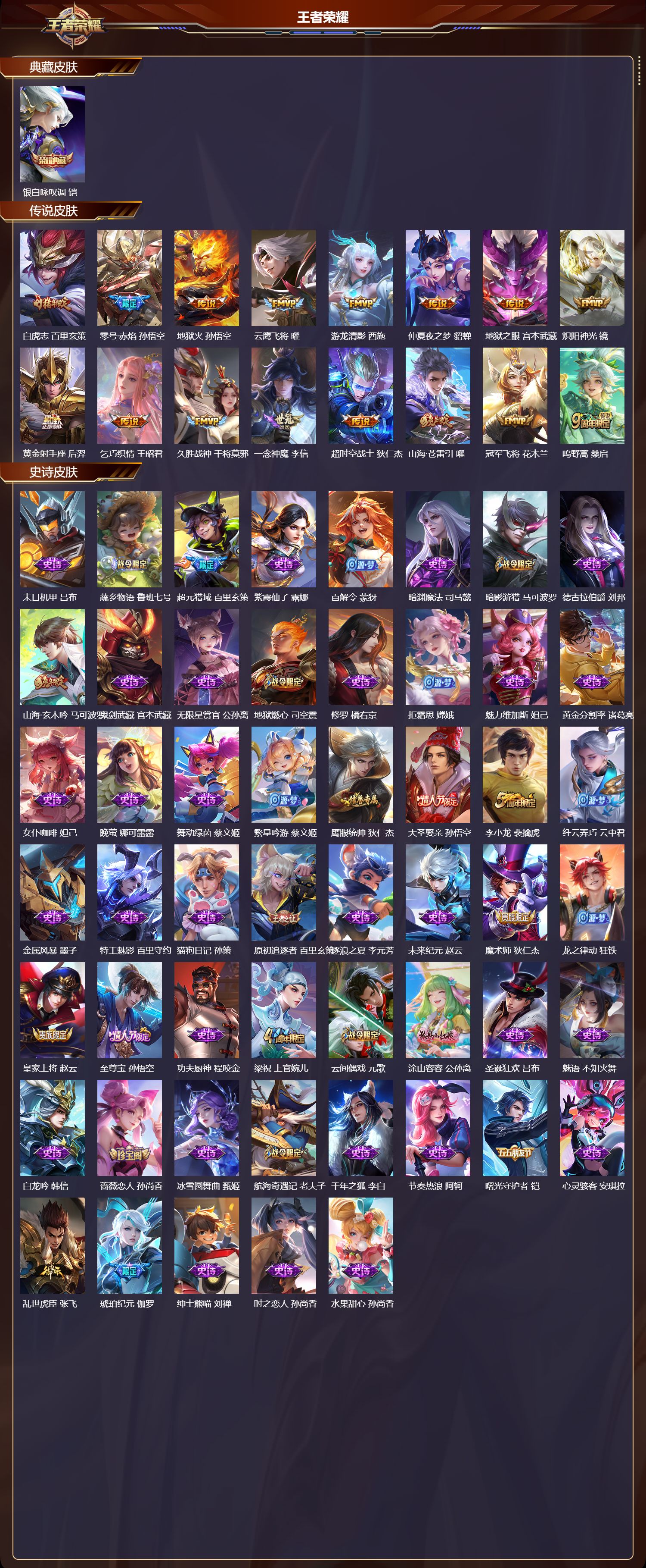 WZCMW3477927王者荣耀账号详情图2 WZCMW3477927王者荣耀账号详情图2