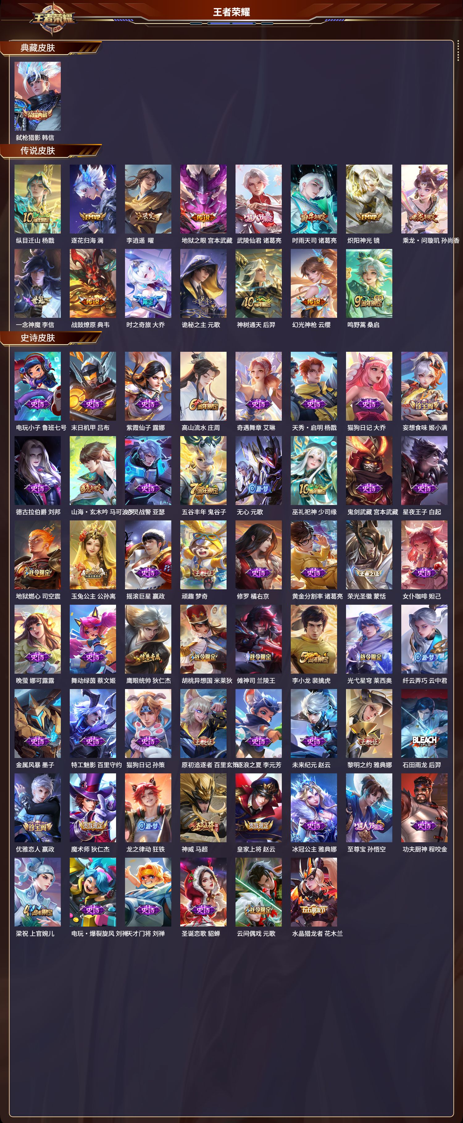 WZCMW416139王者荣耀账号详情图6 WZCMW416139王者荣耀账号详情图6