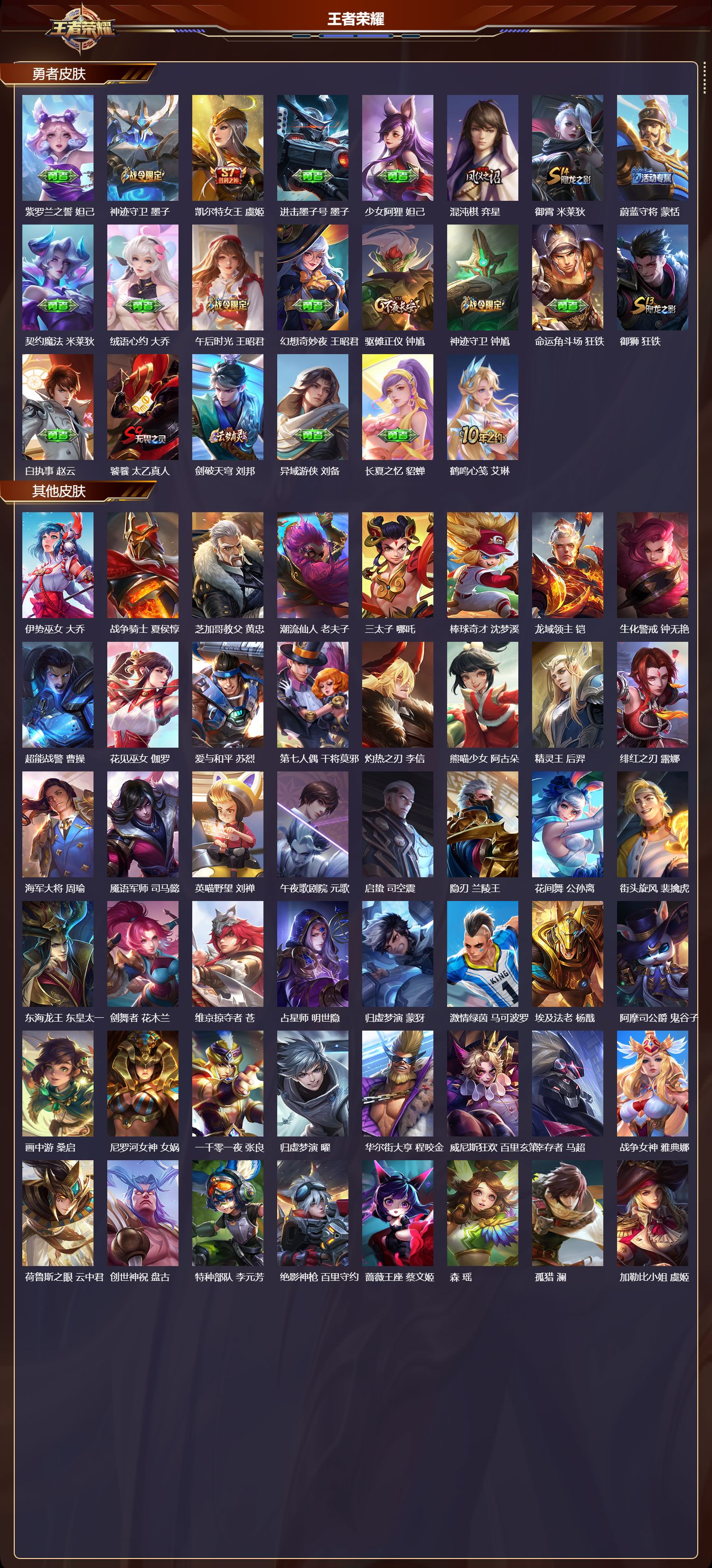 WZQM3479183王者荣耀账号详情图6