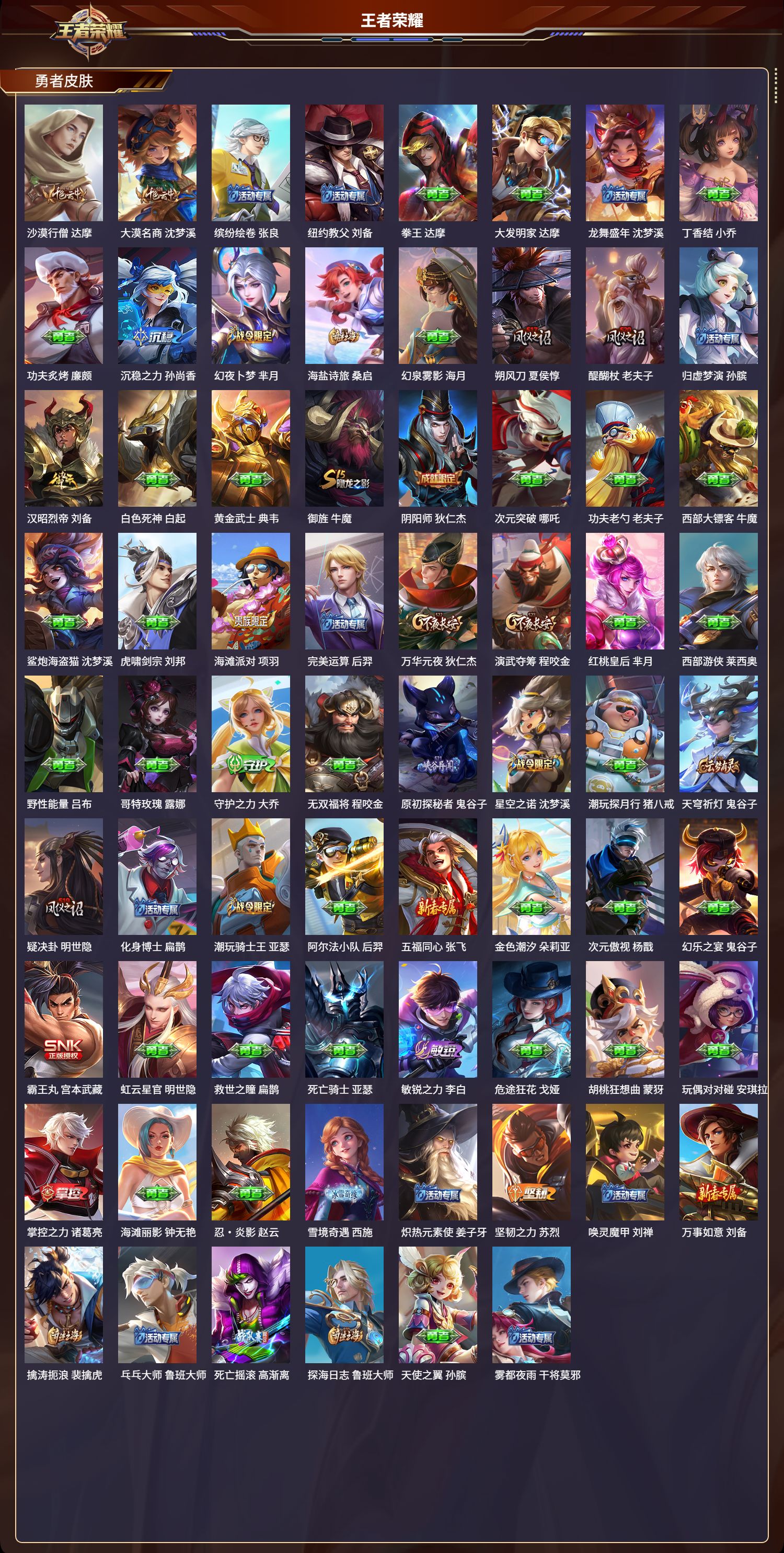 WZCMW416170王者荣耀账号详情图8