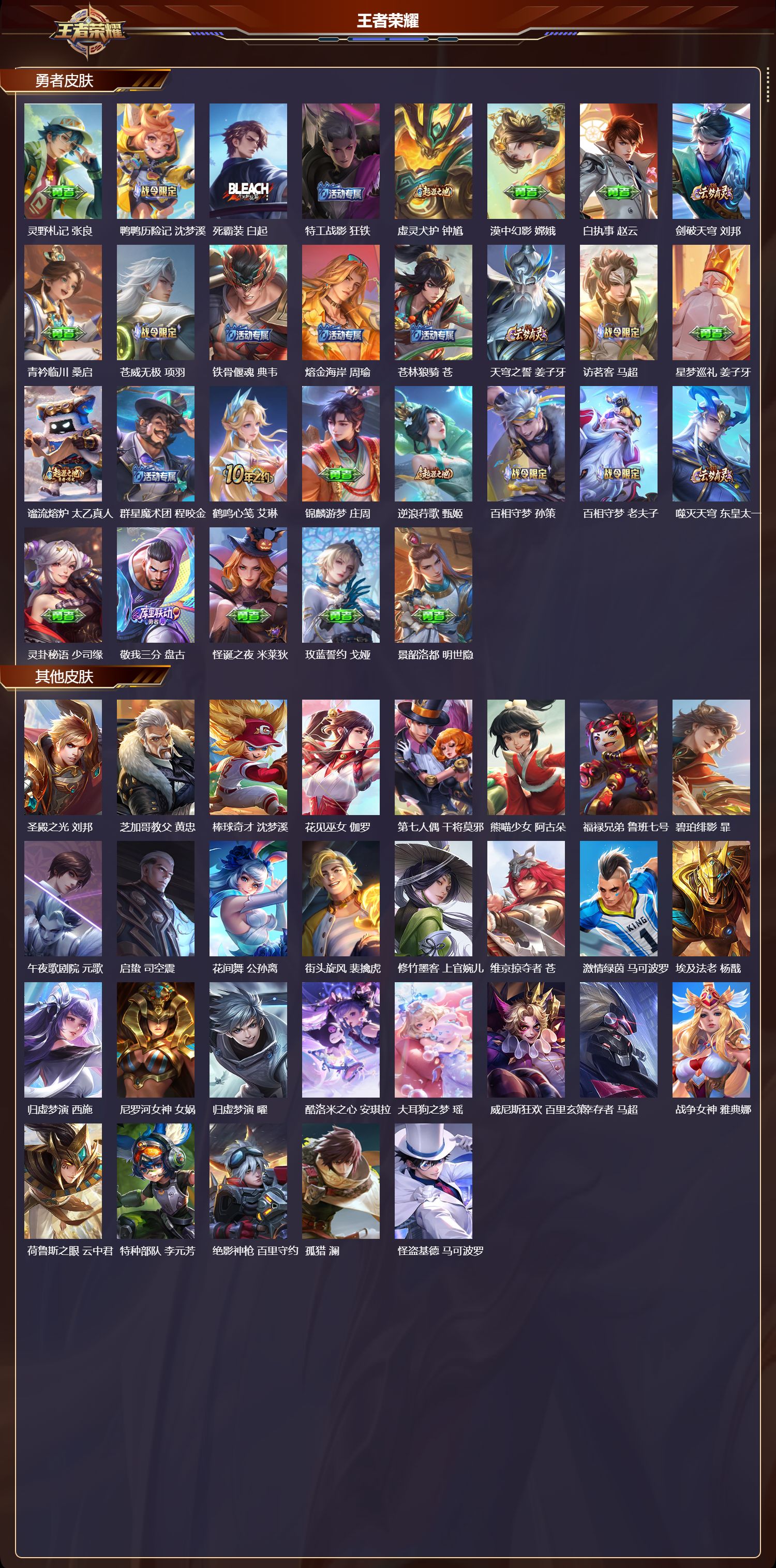 WZMK3479170王者荣耀账号详情图4