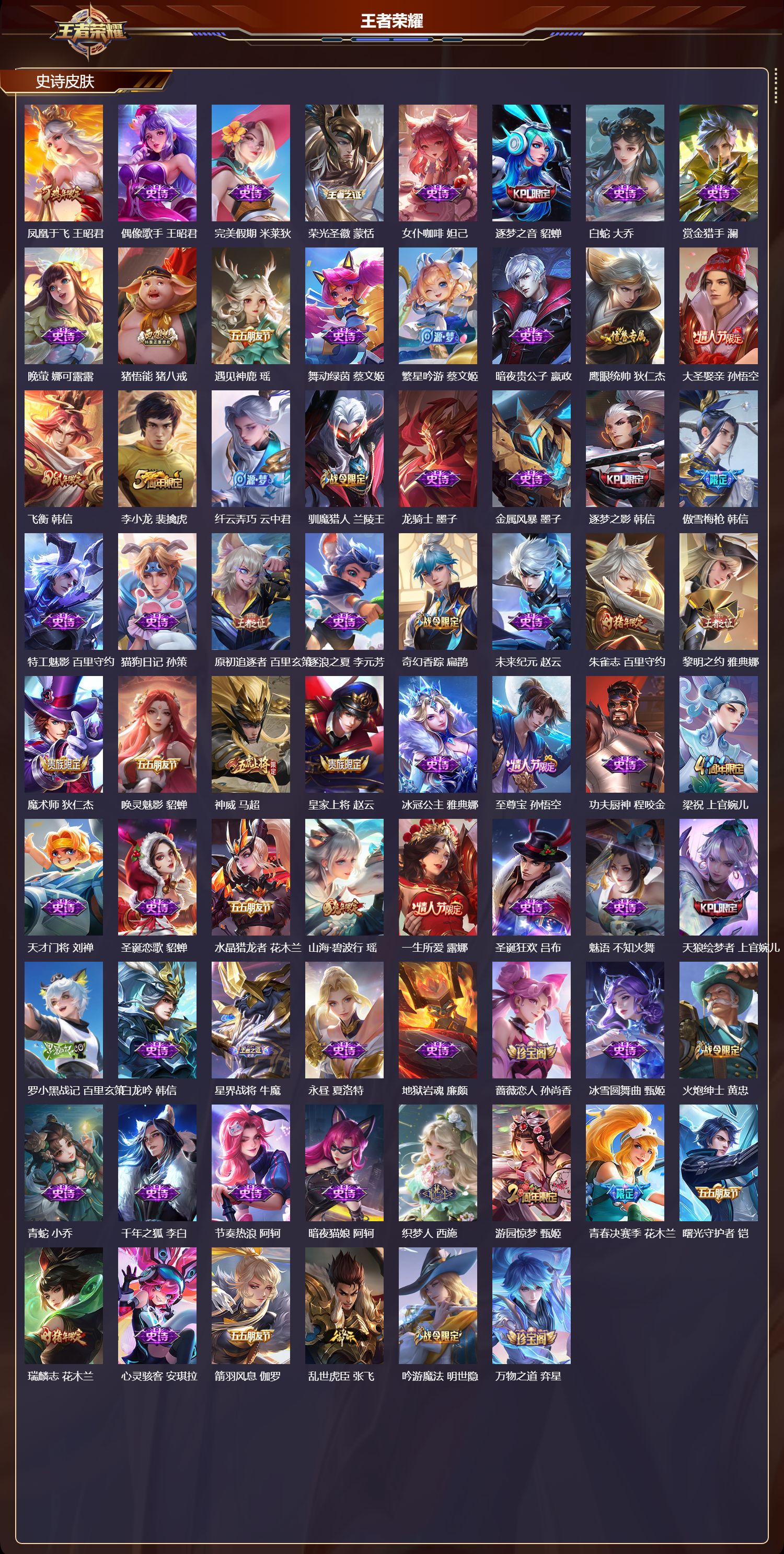 WZQM3479162王者荣耀账号详情图4