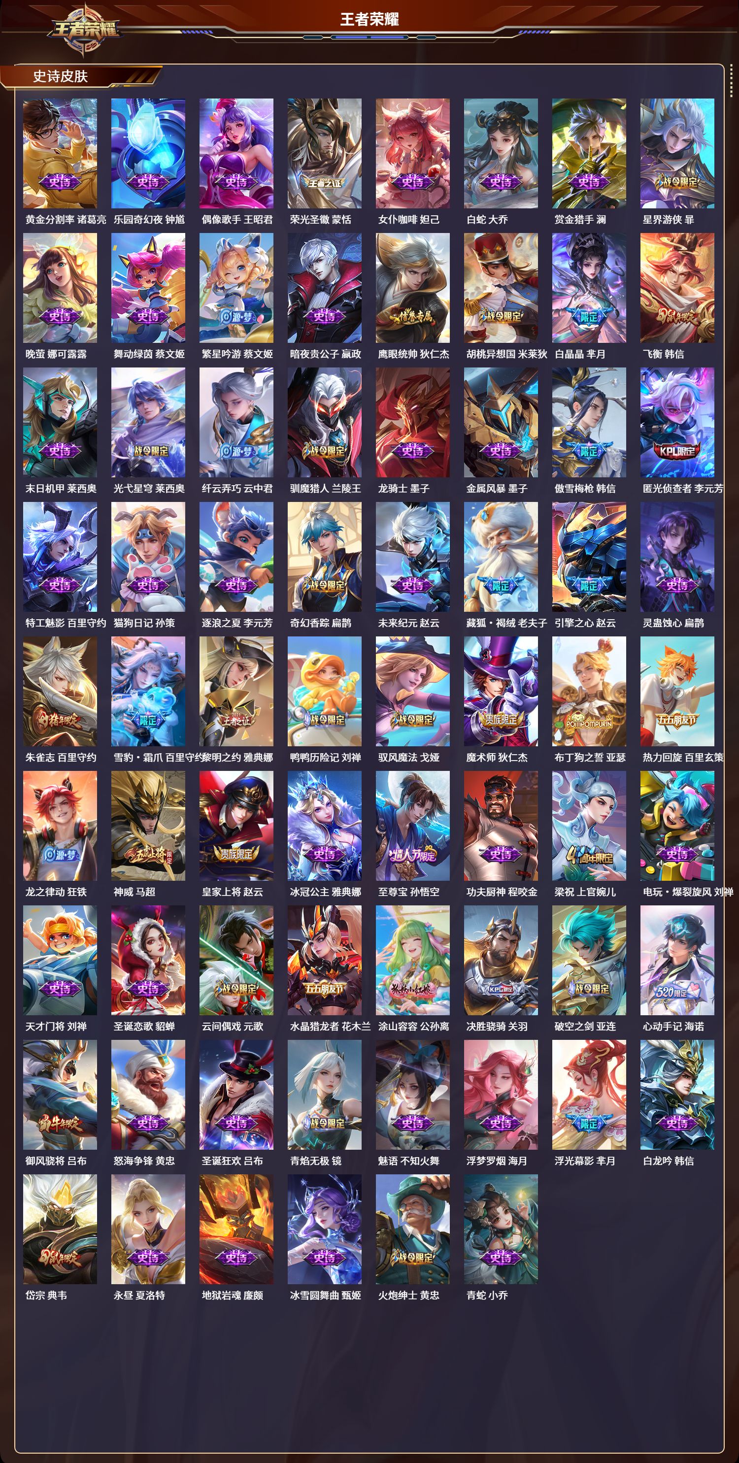 WZCMW3478061王者荣耀账号详情图4