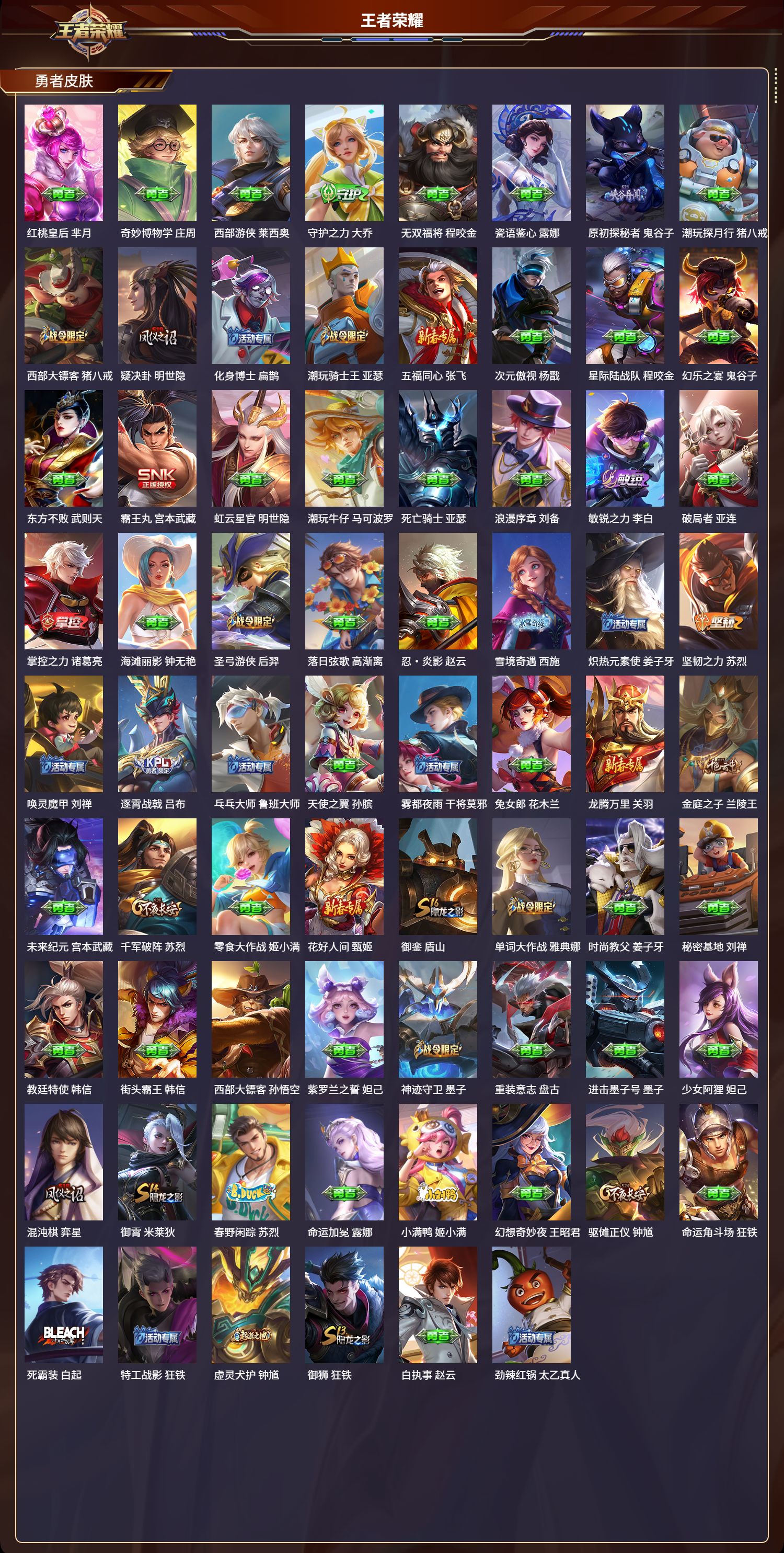 WZCMW416122王者荣耀账号详情图10