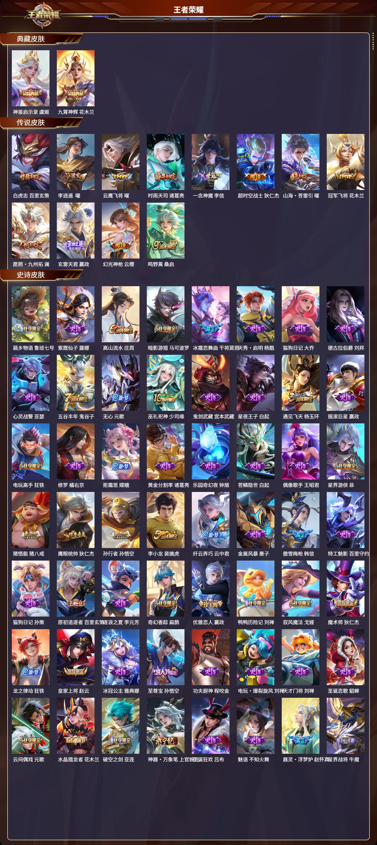 WZCMW416130王者荣耀账号详情图6