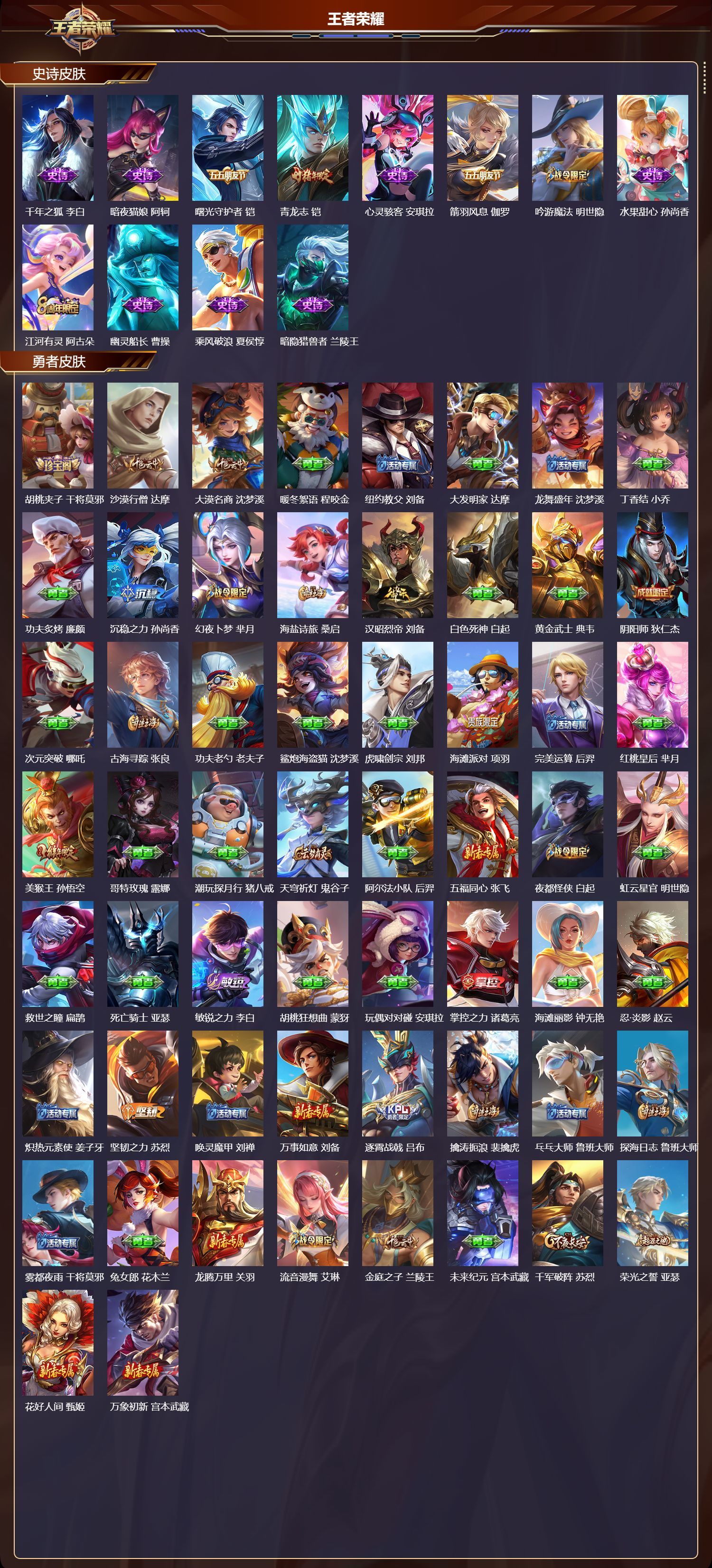 WZQM3479187王者荣耀账号详情图4 WZQM3479187王者荣耀账号详情图4