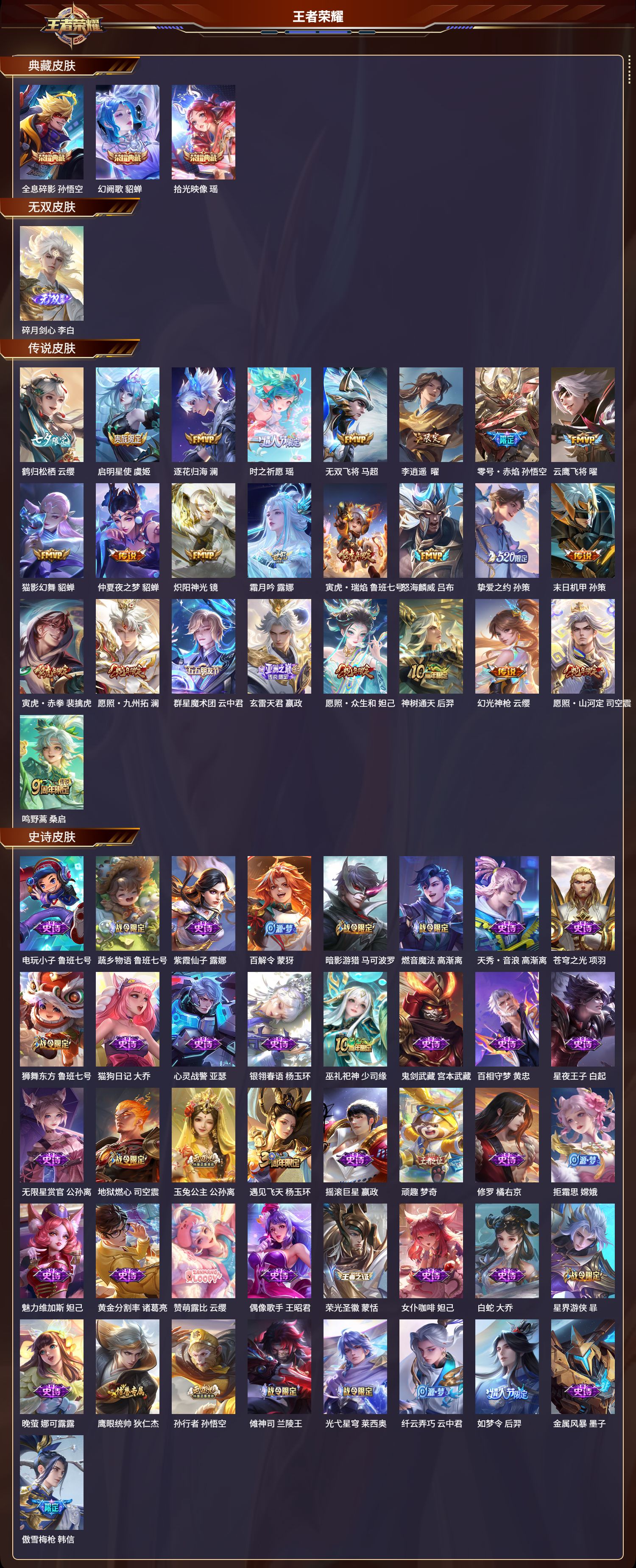 WZCMW416173王者荣耀账号详情图6