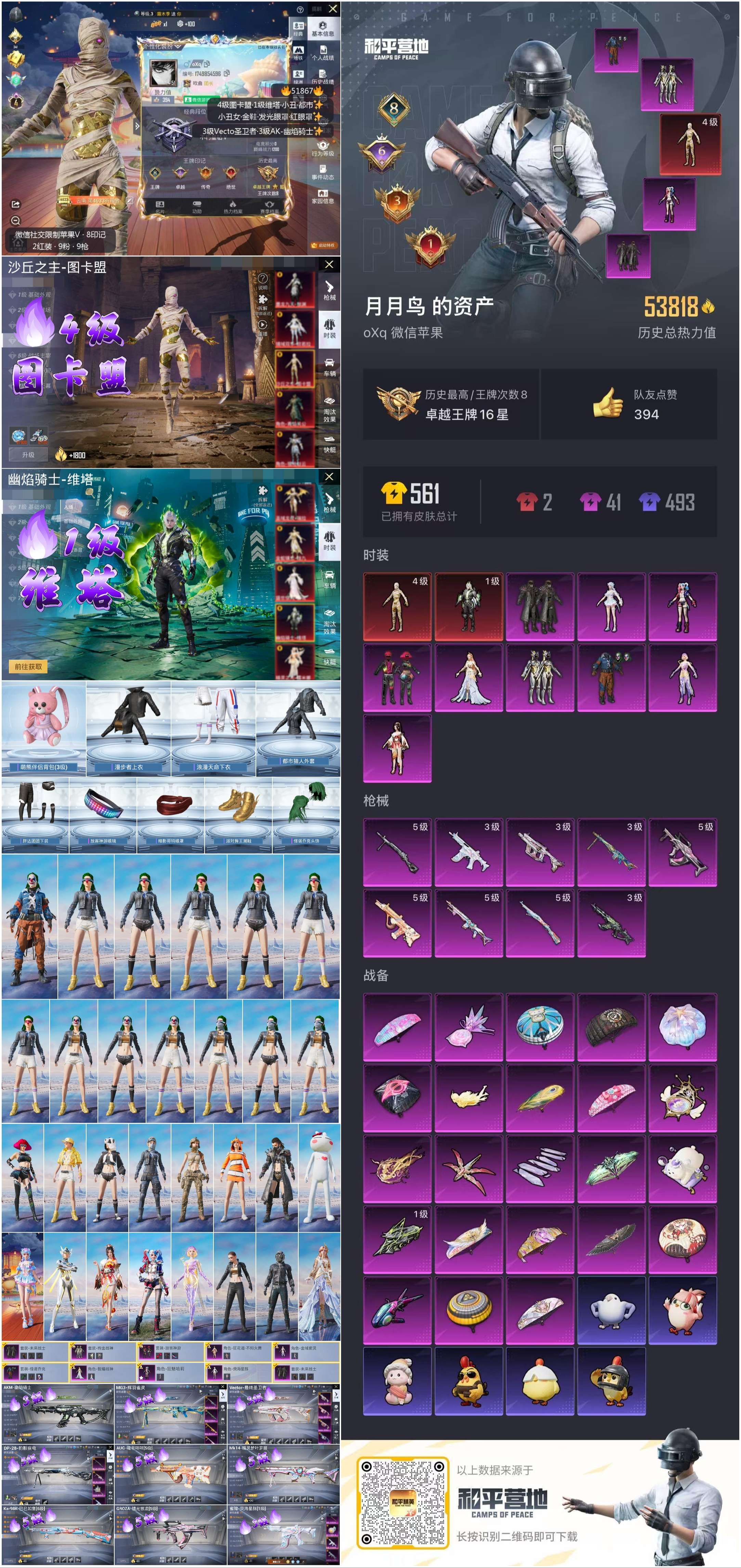 HPSJ3405773和平精英账号详情图5 HPSJ3405773和平精英账号详情图5