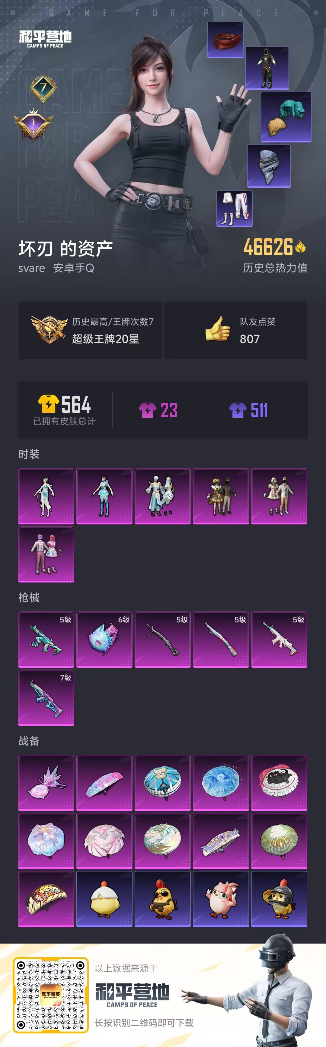 HPSJ3405763和平精英账号详情图3 HPSJ3405763和平精英账号详情图3