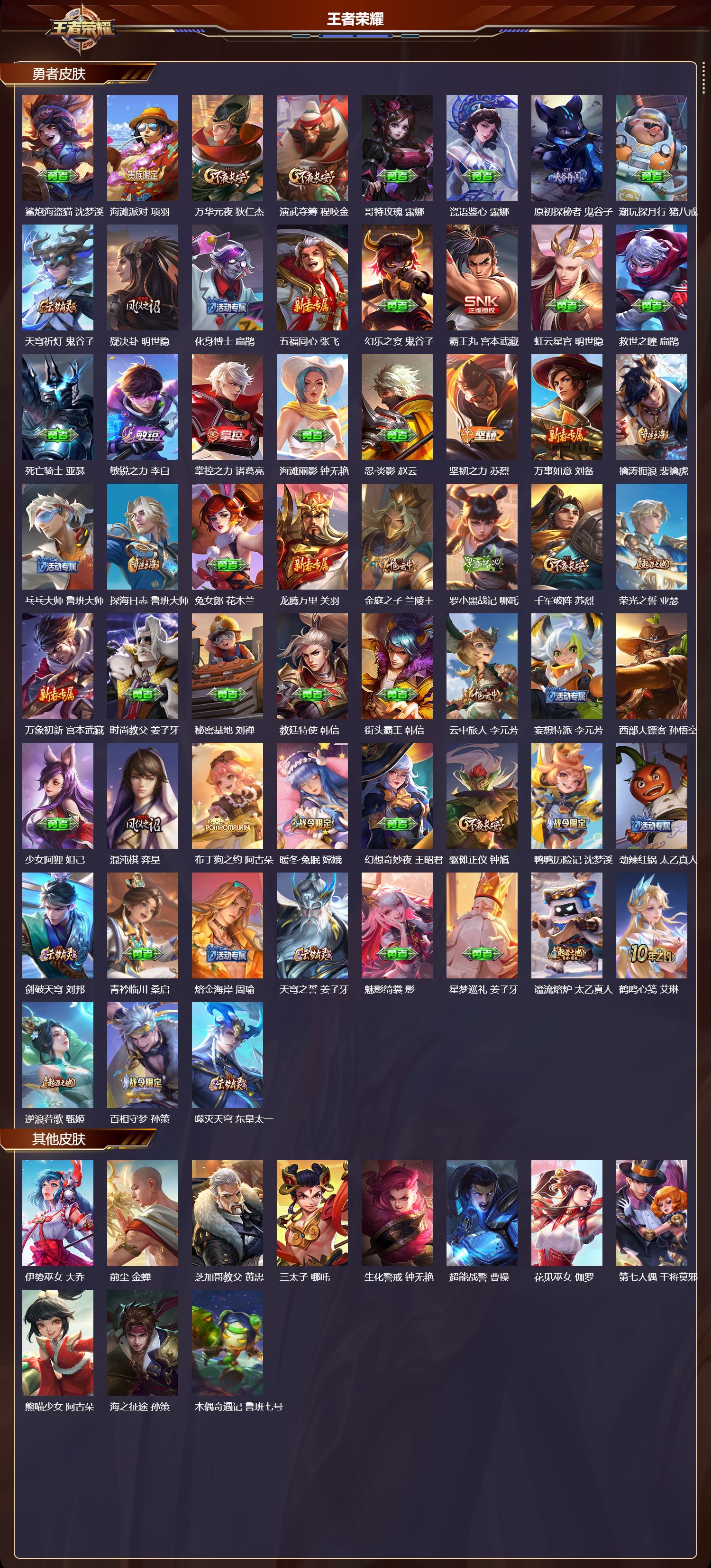 WZMK3454758王者荣耀账号详情图3